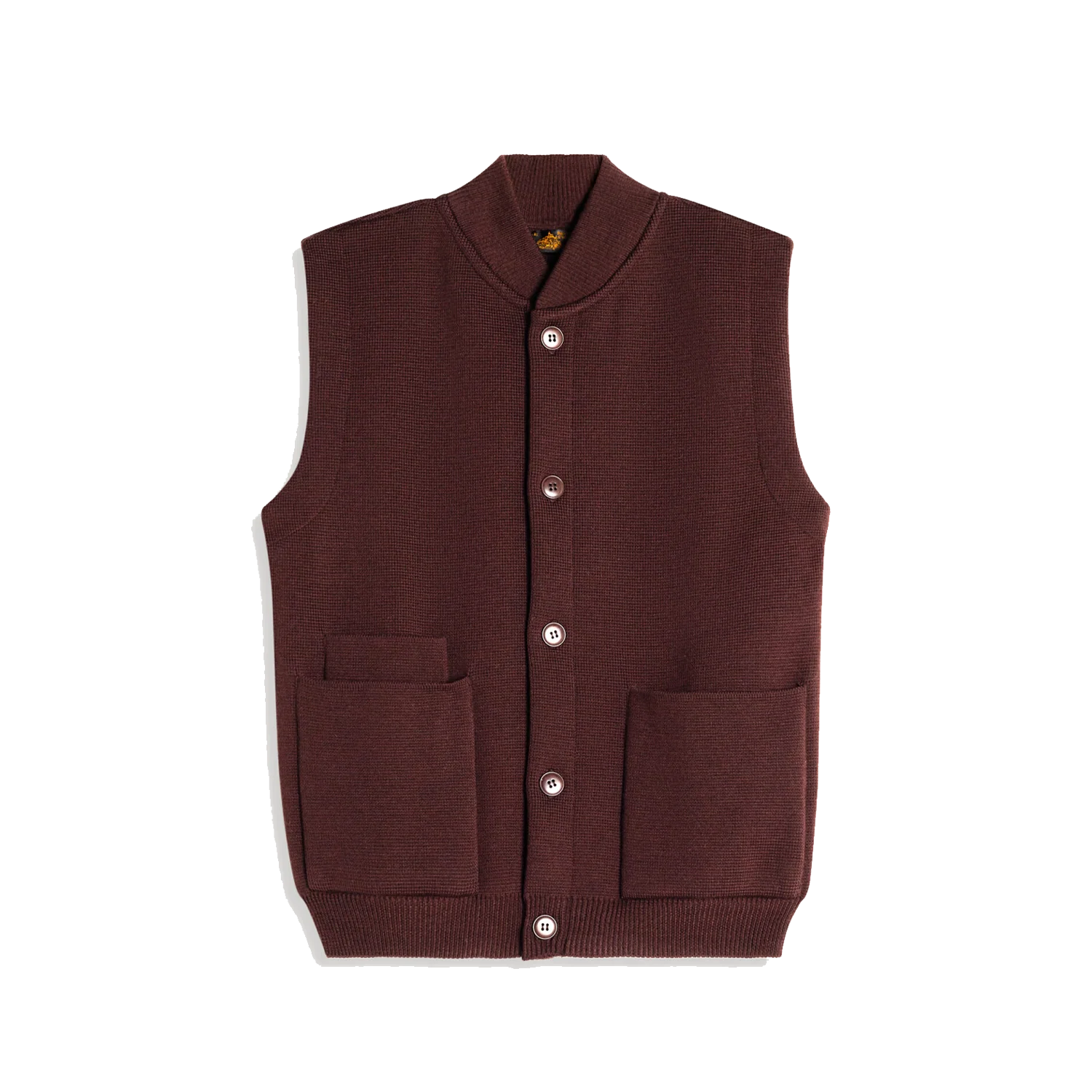 Gali Sleeveless Cardigan - Moka