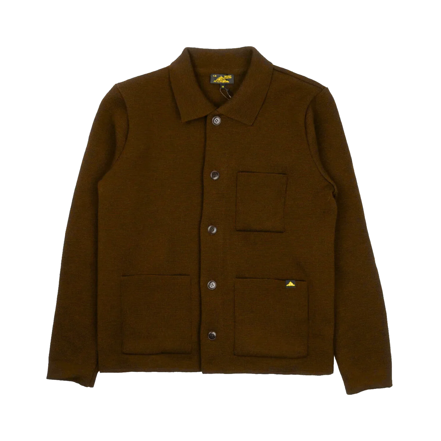 Guino Work Cardigan - Moka