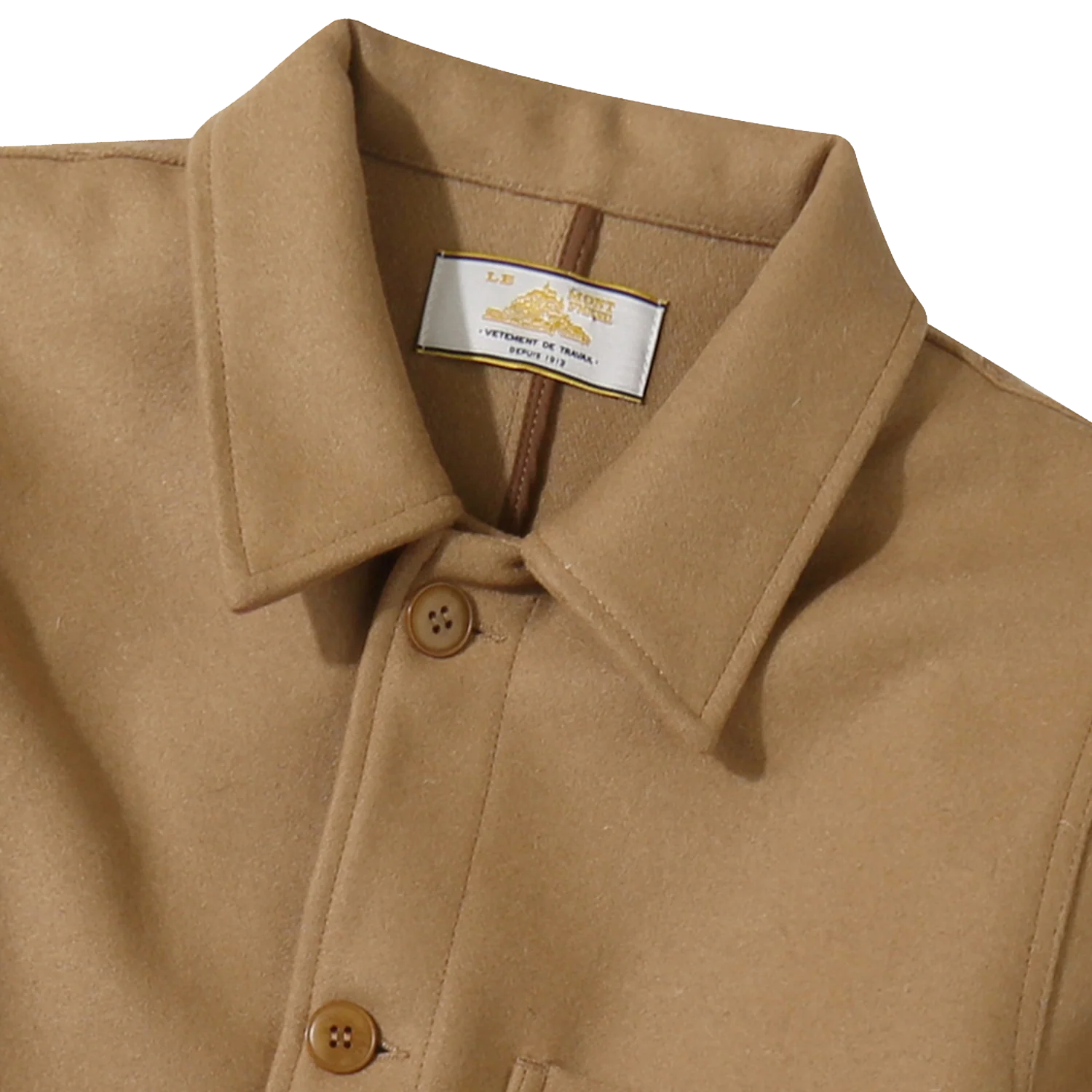 Victorian Wool Work Jacket - Camel - Image 2
