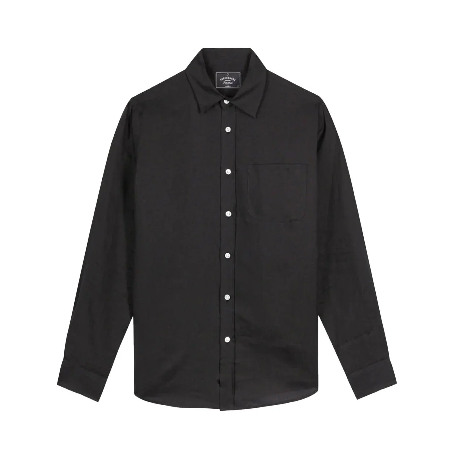 Linen Long Sleeve - Black