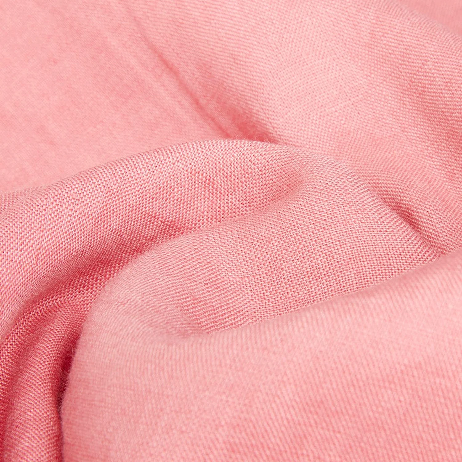 Linen Spread Collar Shirt - Pink - Image 5