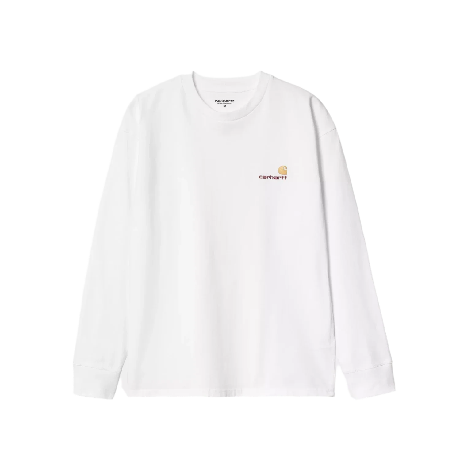 L/S American Script T-Shirt - White