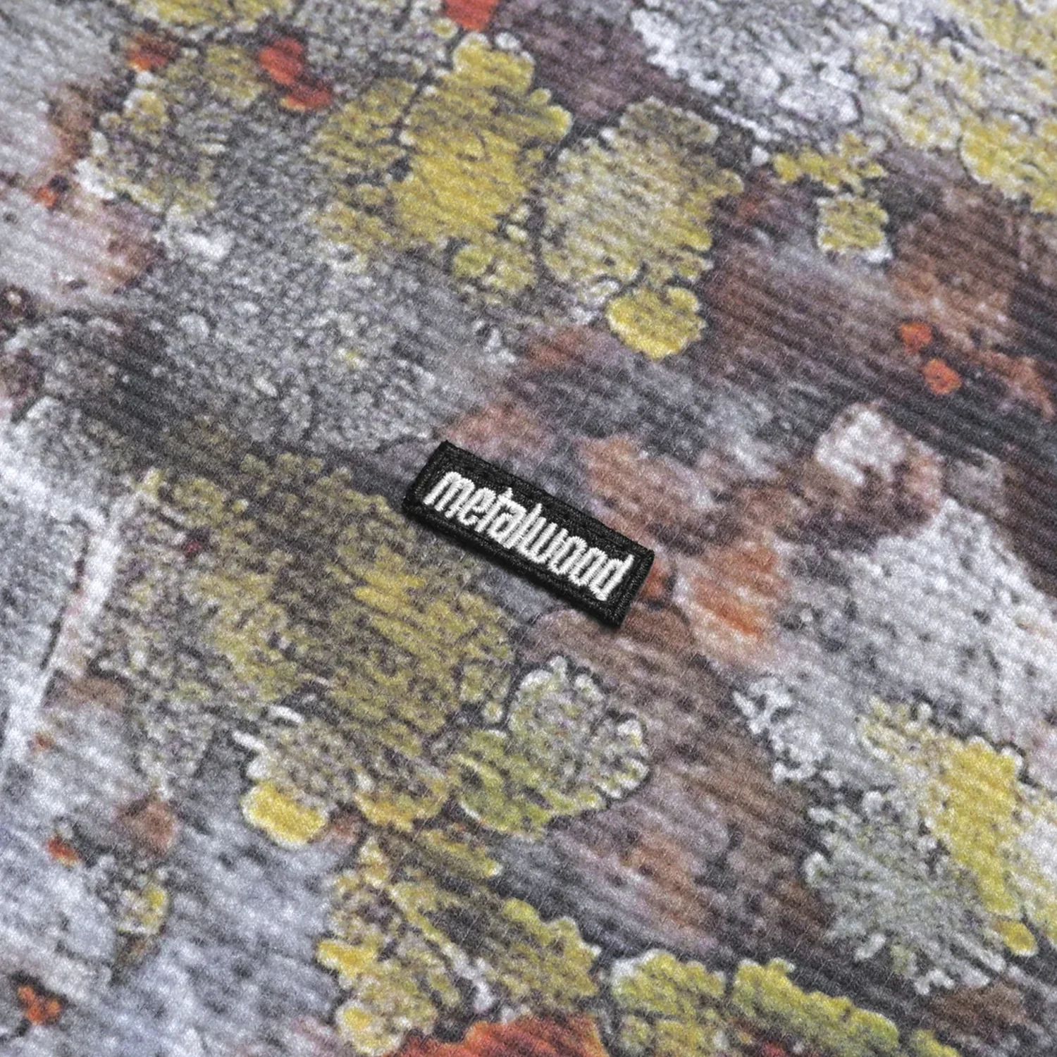 Mini Metal Logo Longsleeve Thermal Shirt - Real Moss Camo - Image 2