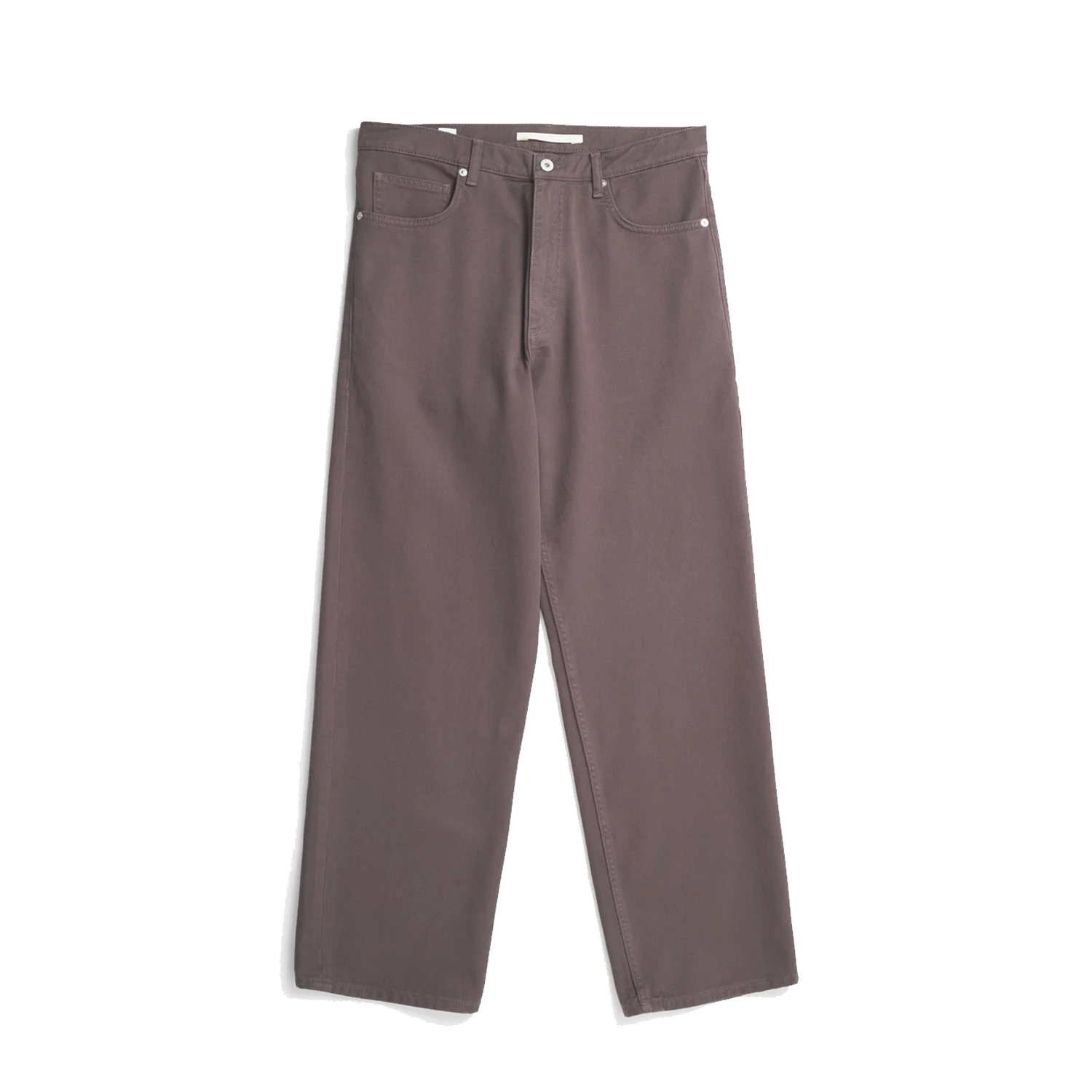 Mogens Relaxed 5 Pocket Heavy Twill - Seal Brown