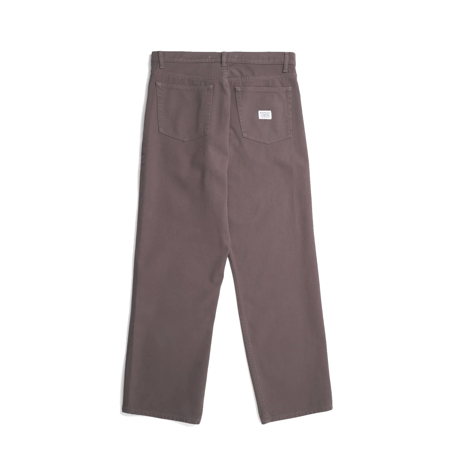 Mogens Relaxed 5 Pocket Heavy Twill - Seal Brown - Image 2