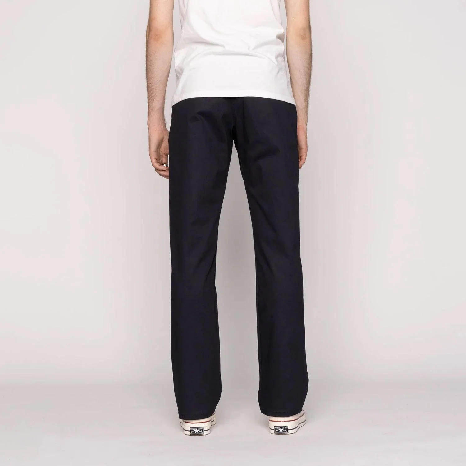 Straight Chino - Stretch Twill - Navy - Image 3