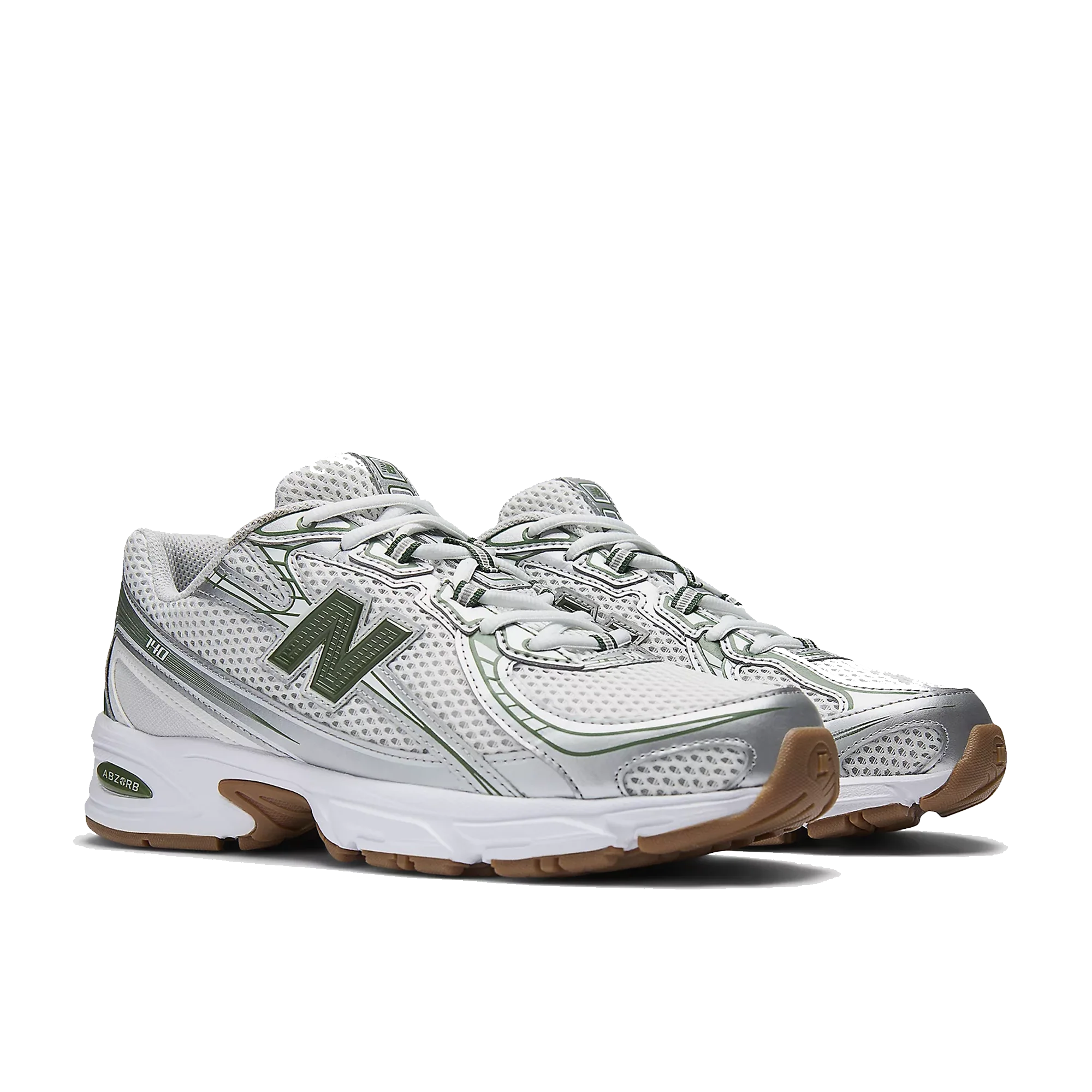 New Balance U740SF2 - Grey Matter with Dark Alpine Green and Reflection - Image 2