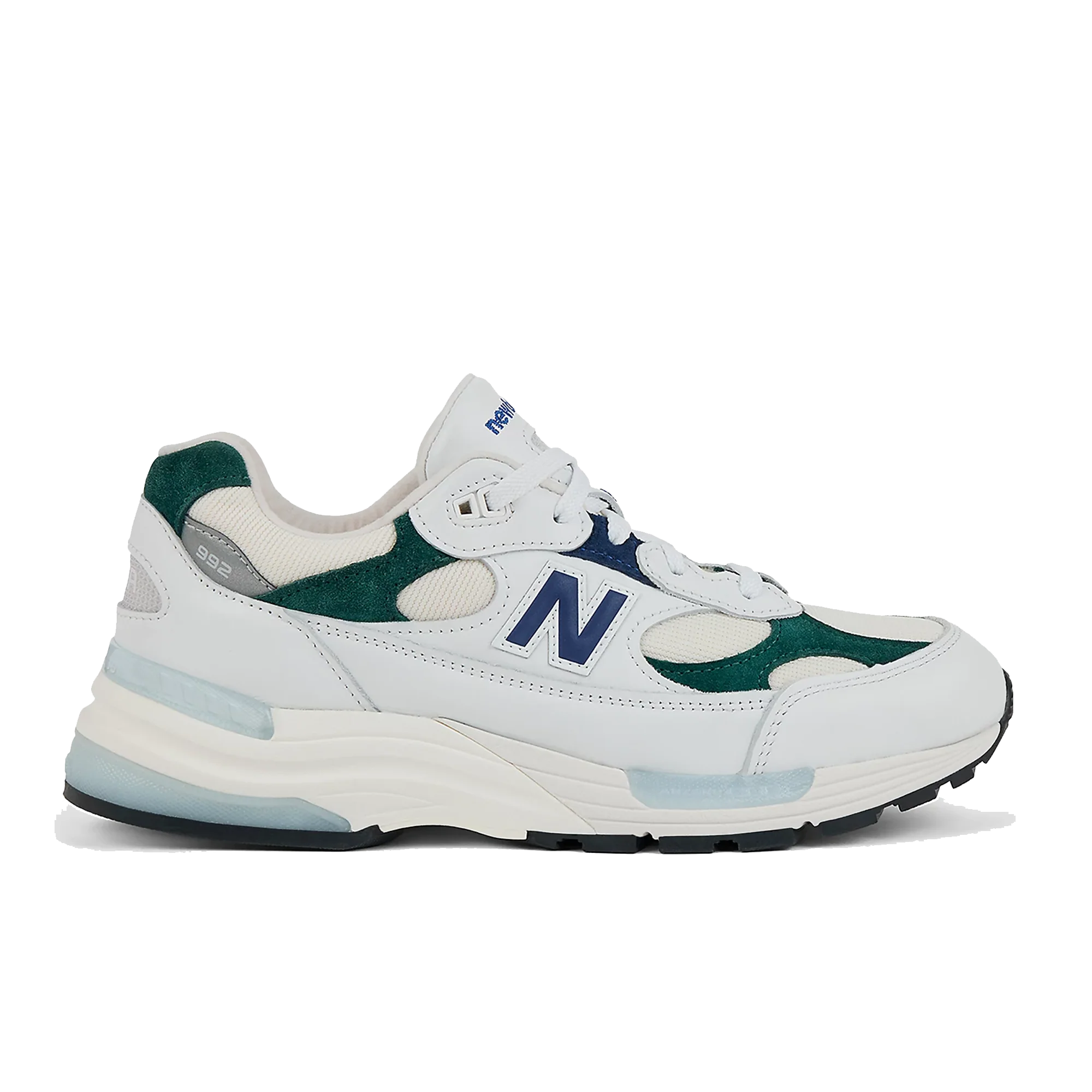 New Balance U992GB - Made in USA - White / Marsh Green