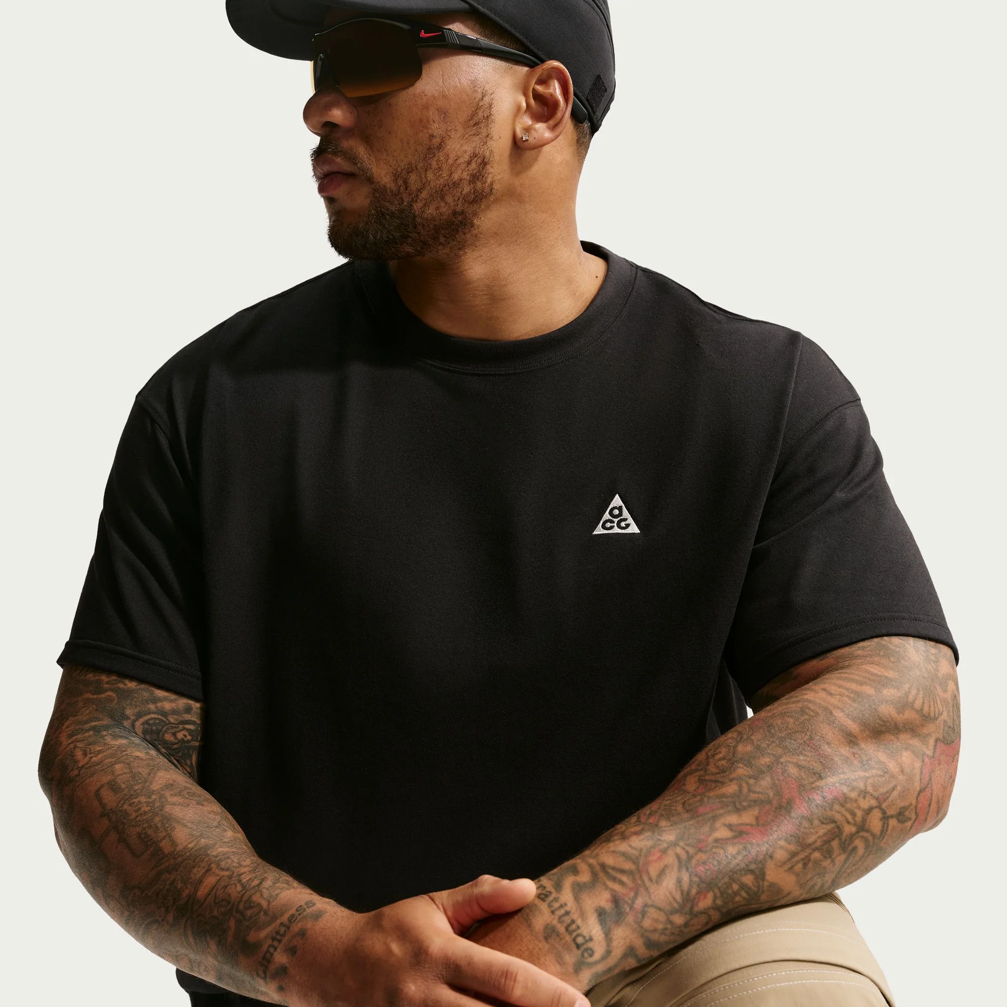 Nike ACG Short-Sleeve Tee - Black - Image 3