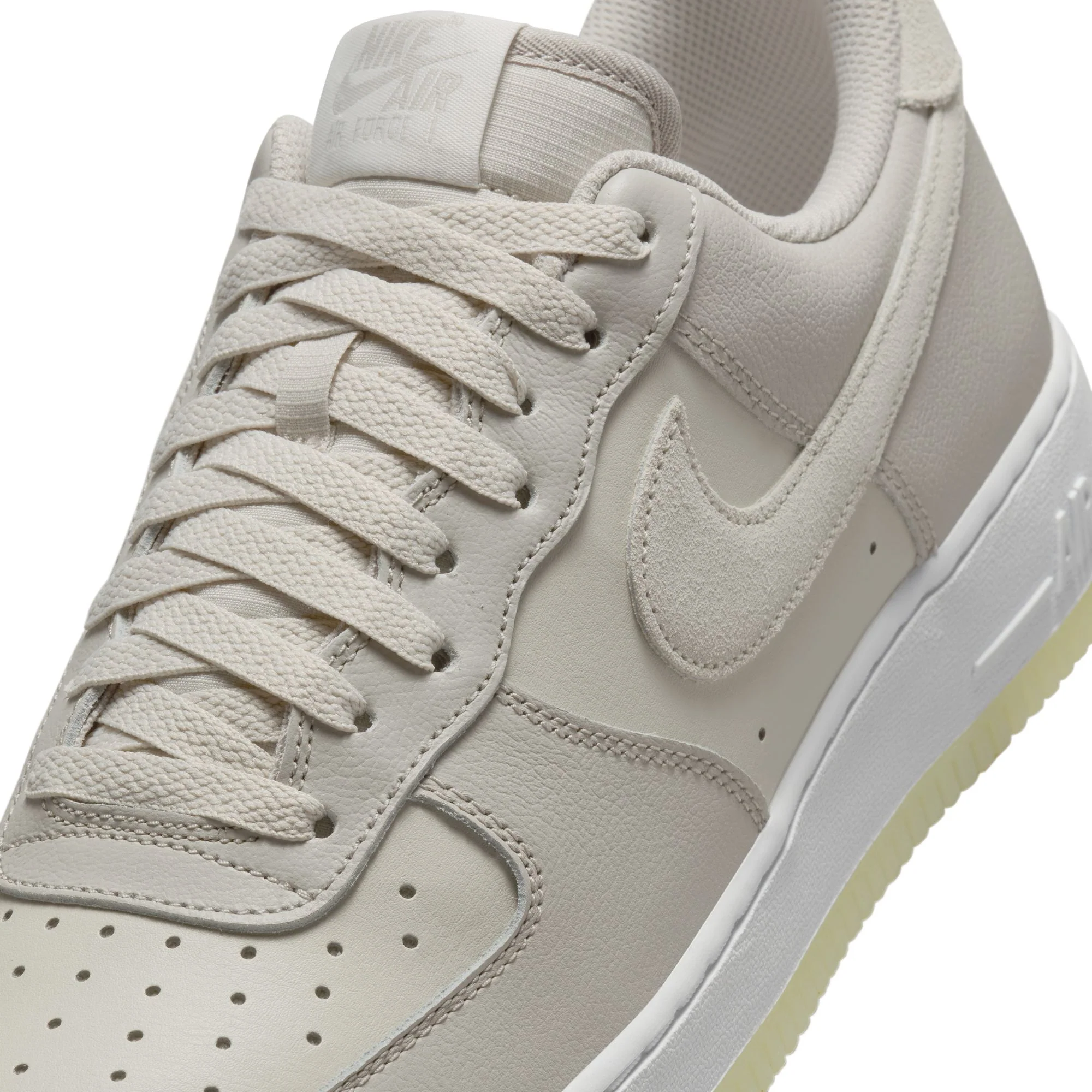 Nike Air Force 1 '07 LV8 - Light Bone / Summit White - Image 10
