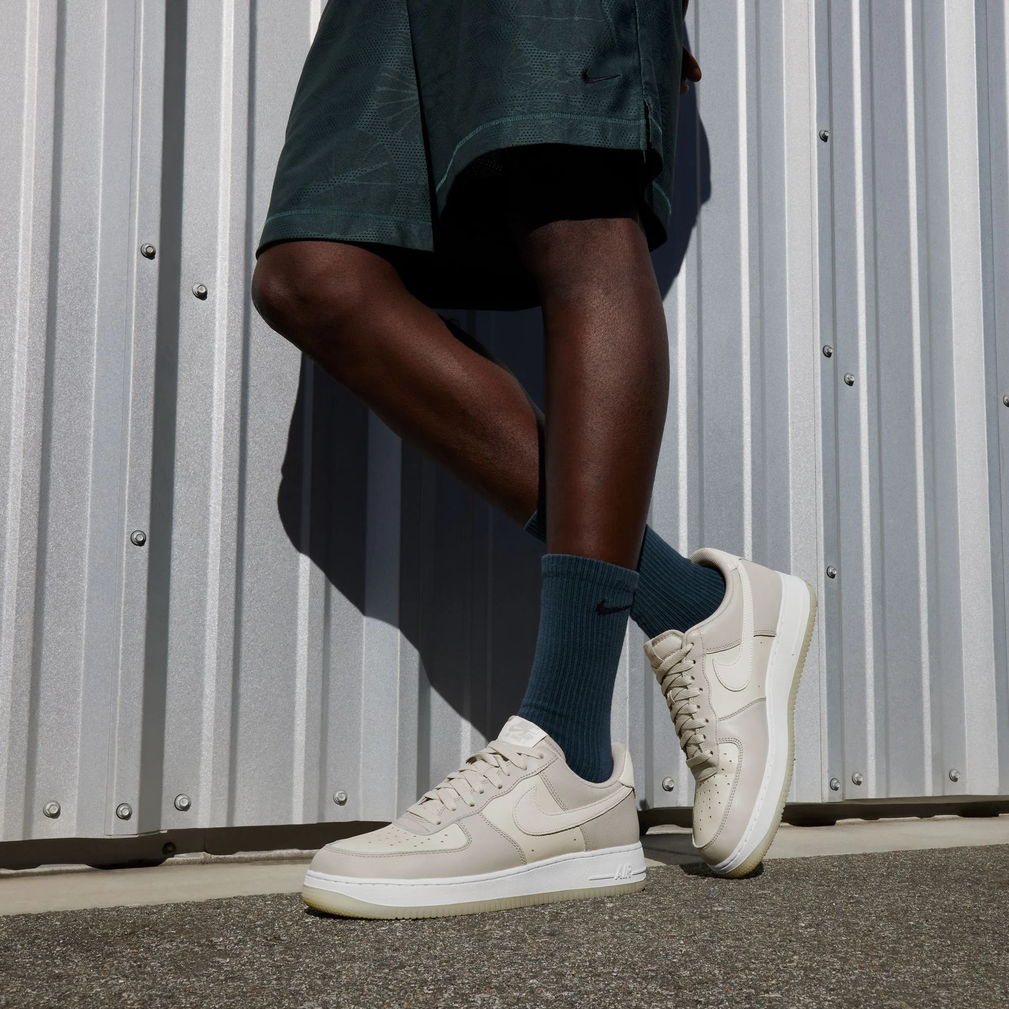 Nike Air Force 1 '07 LV8 - Light Bone / Summit White - Image 12