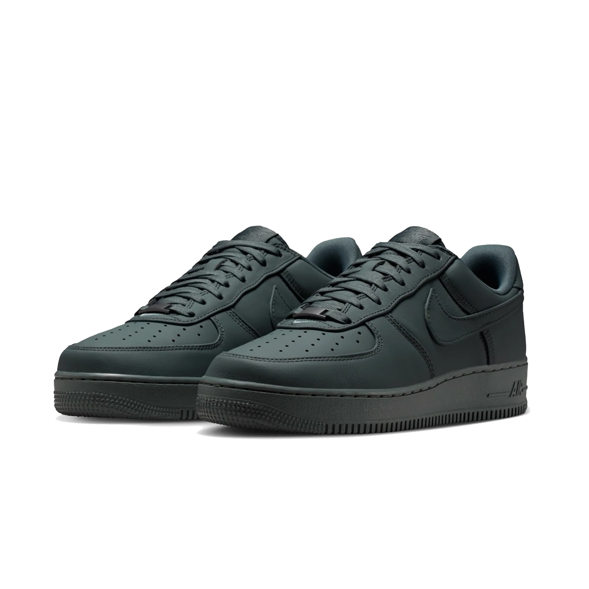 Nike Air Force 1 Low Retro PRM - Bomber Grey / Bomber Grey - Black - Image 3