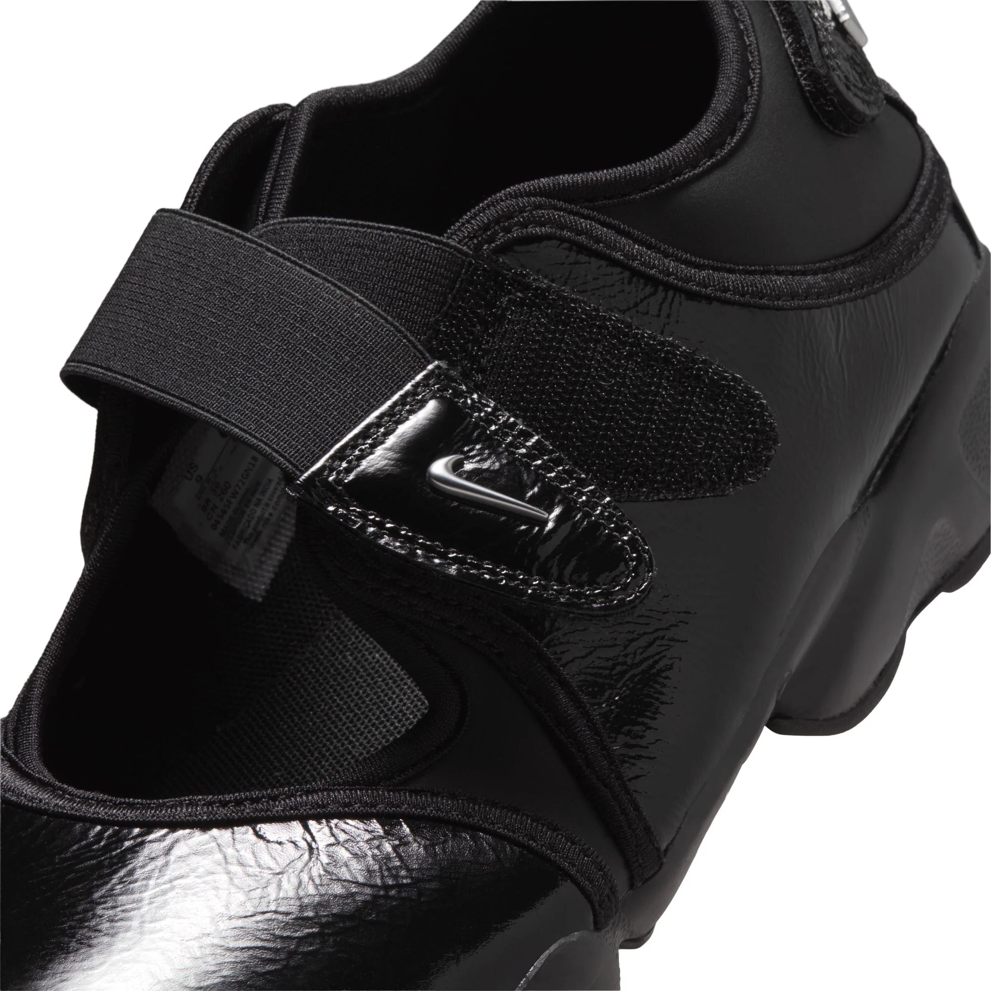 Nike Air Rift - Black/Metallic-Silver-Black - Image 2