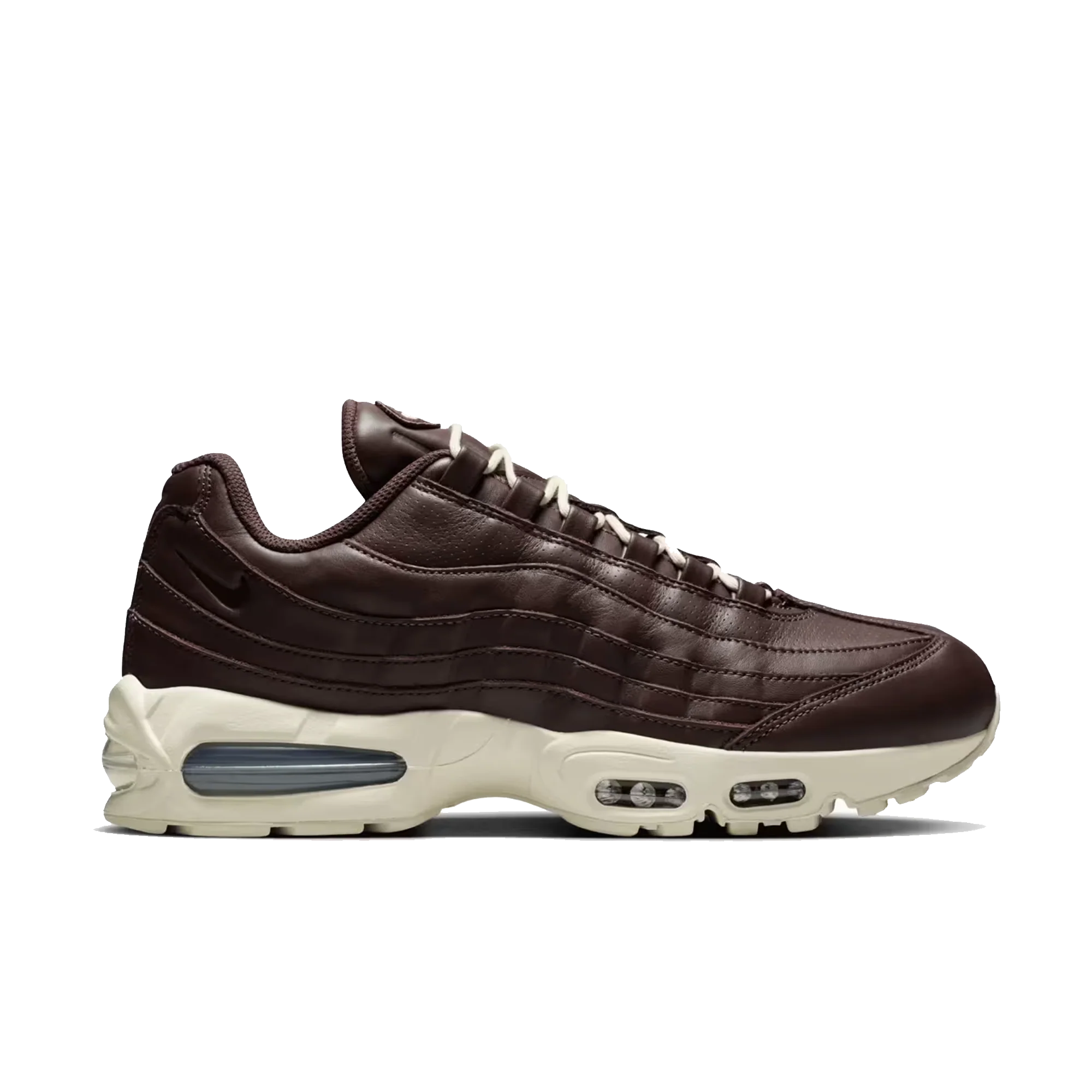Nike Air Max 95 Big Bubble Leather QS - Baroque Brown / Coconut Milk