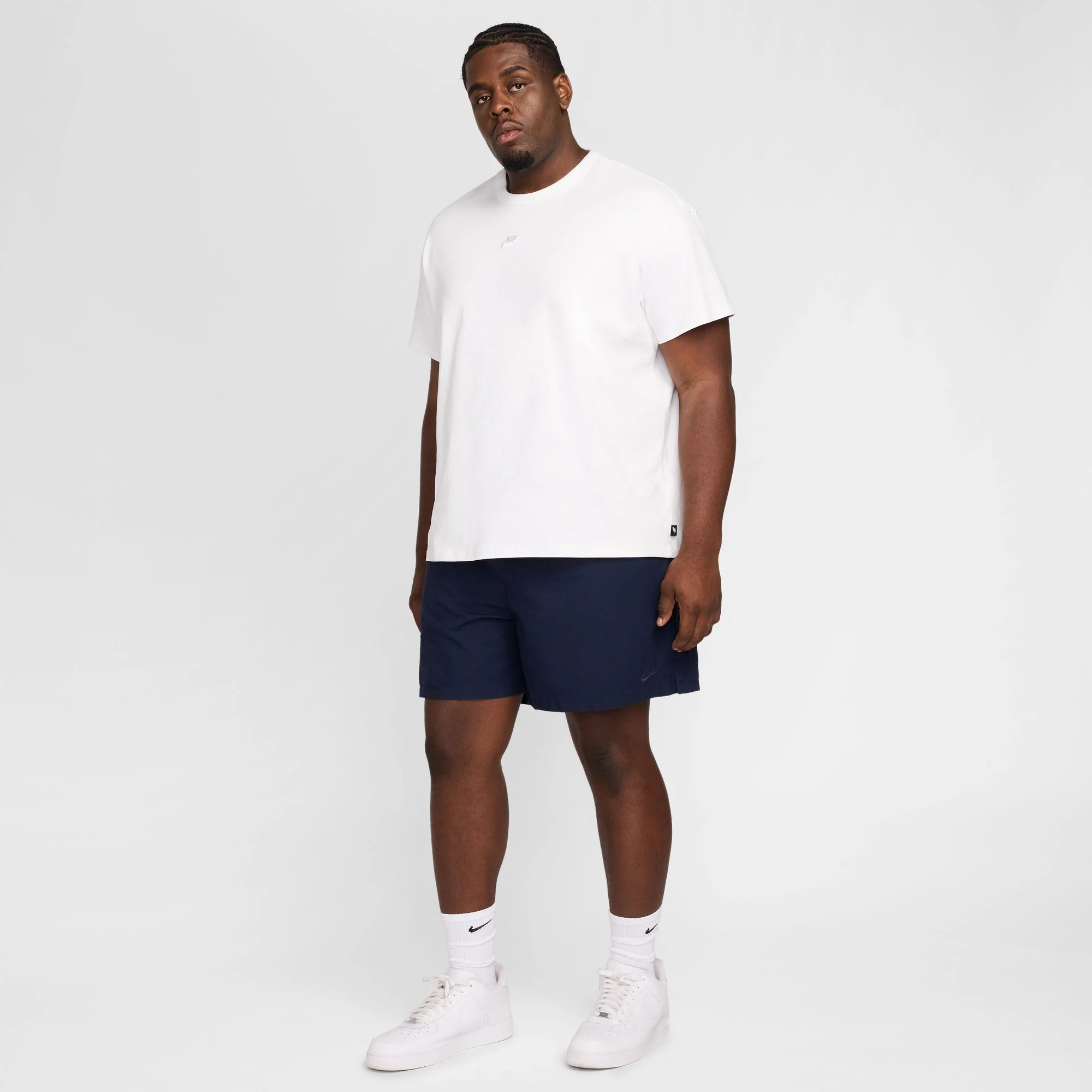 Nike Club  Washed Flow Short - Obsidian - Image 16