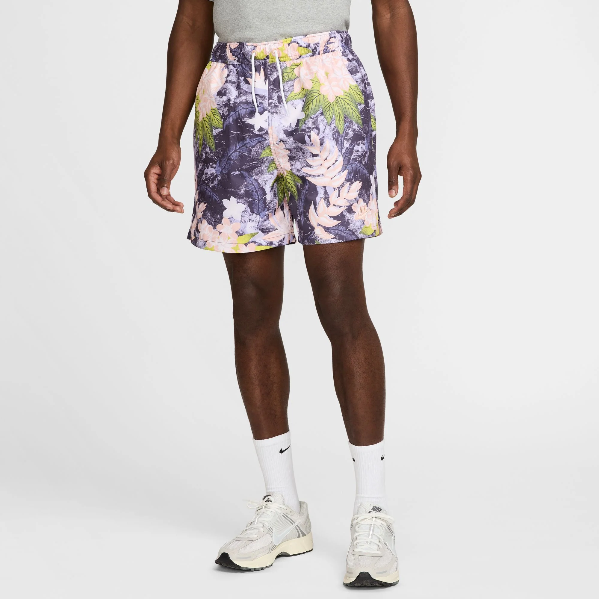 Nike Club Flow Shorts - Hydrangeas/Dark Raisin - Image 4