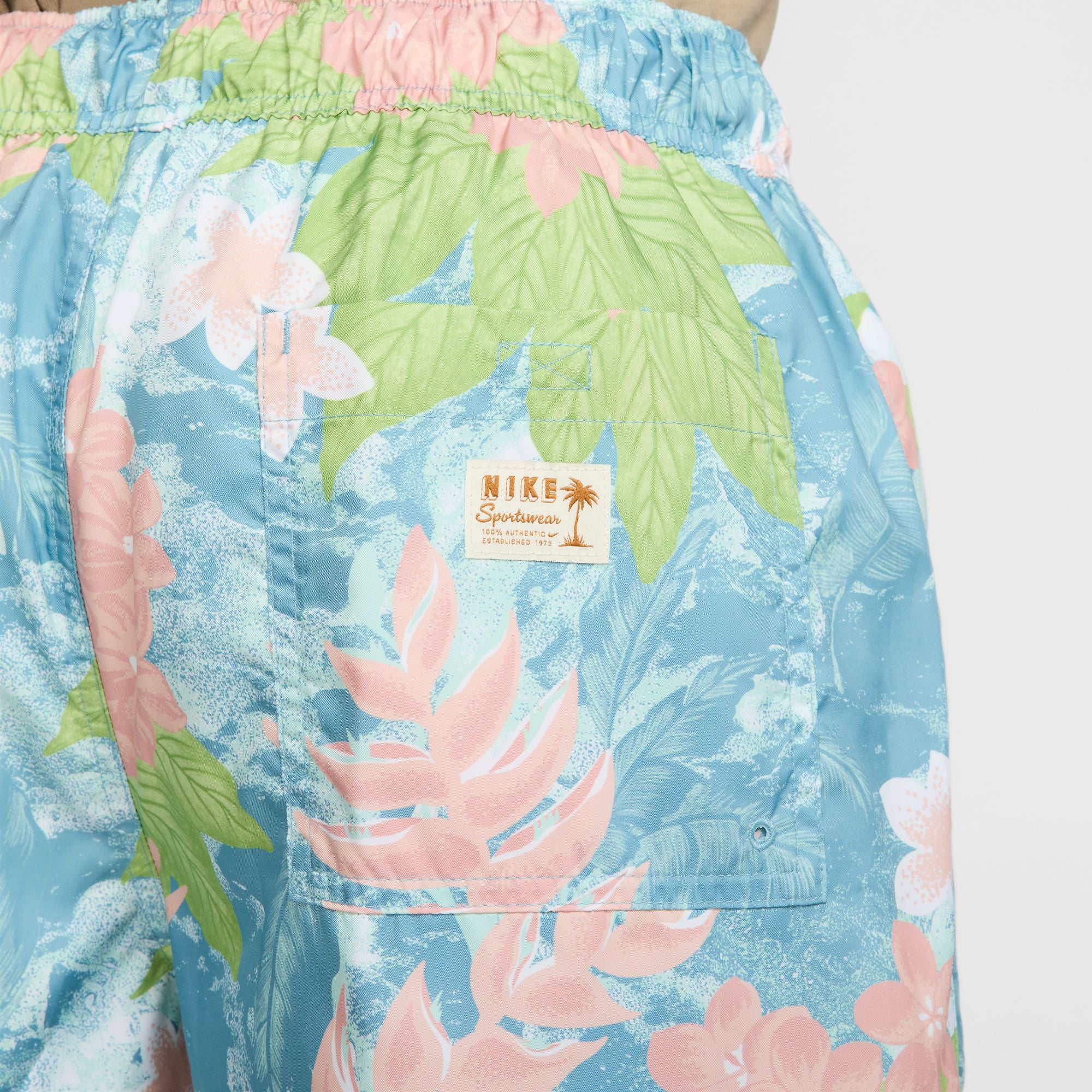 Nike Club Flow Shorts - Mint Foam/Denim Turqoise - Image 8