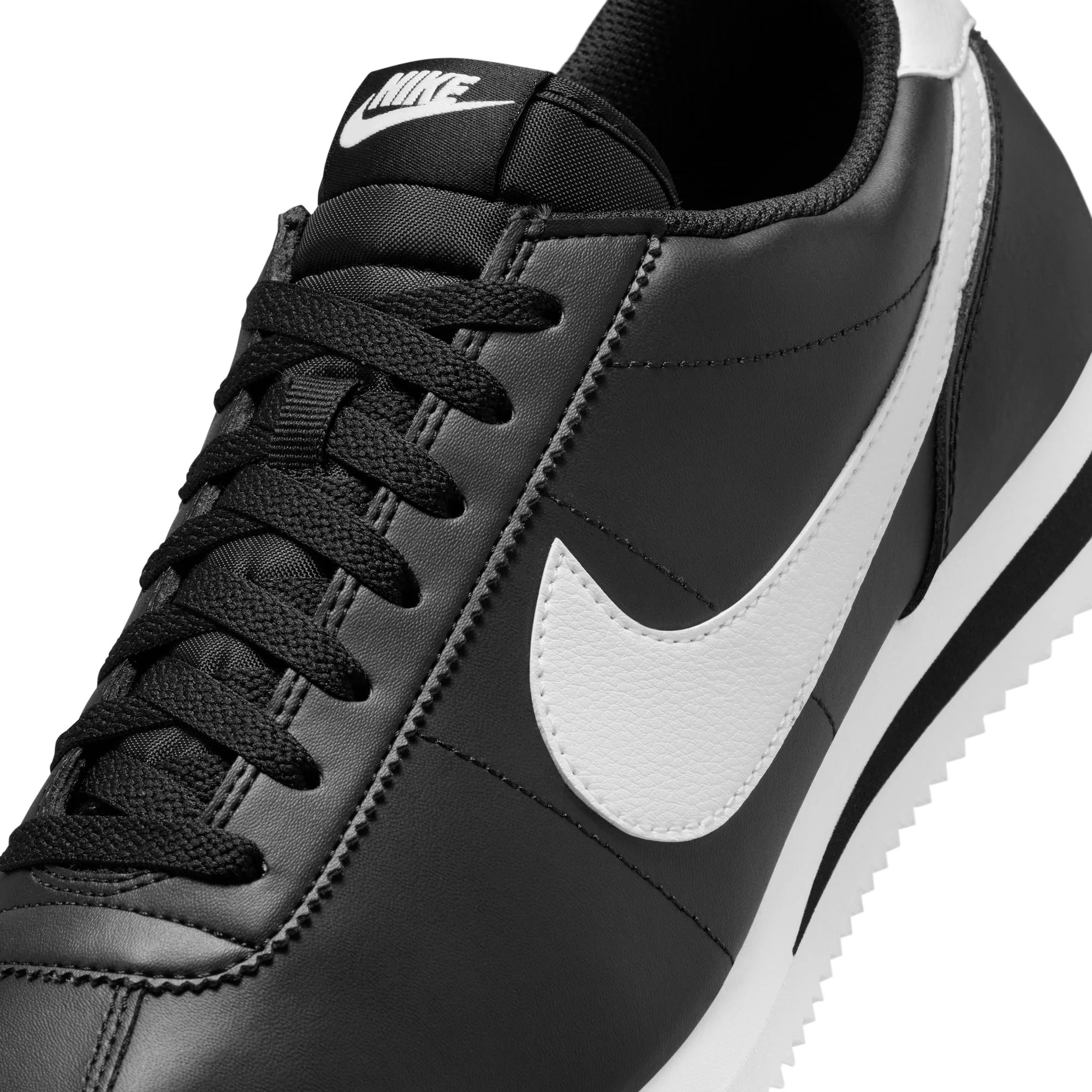 Nike Cortez - Black/White - Image 9