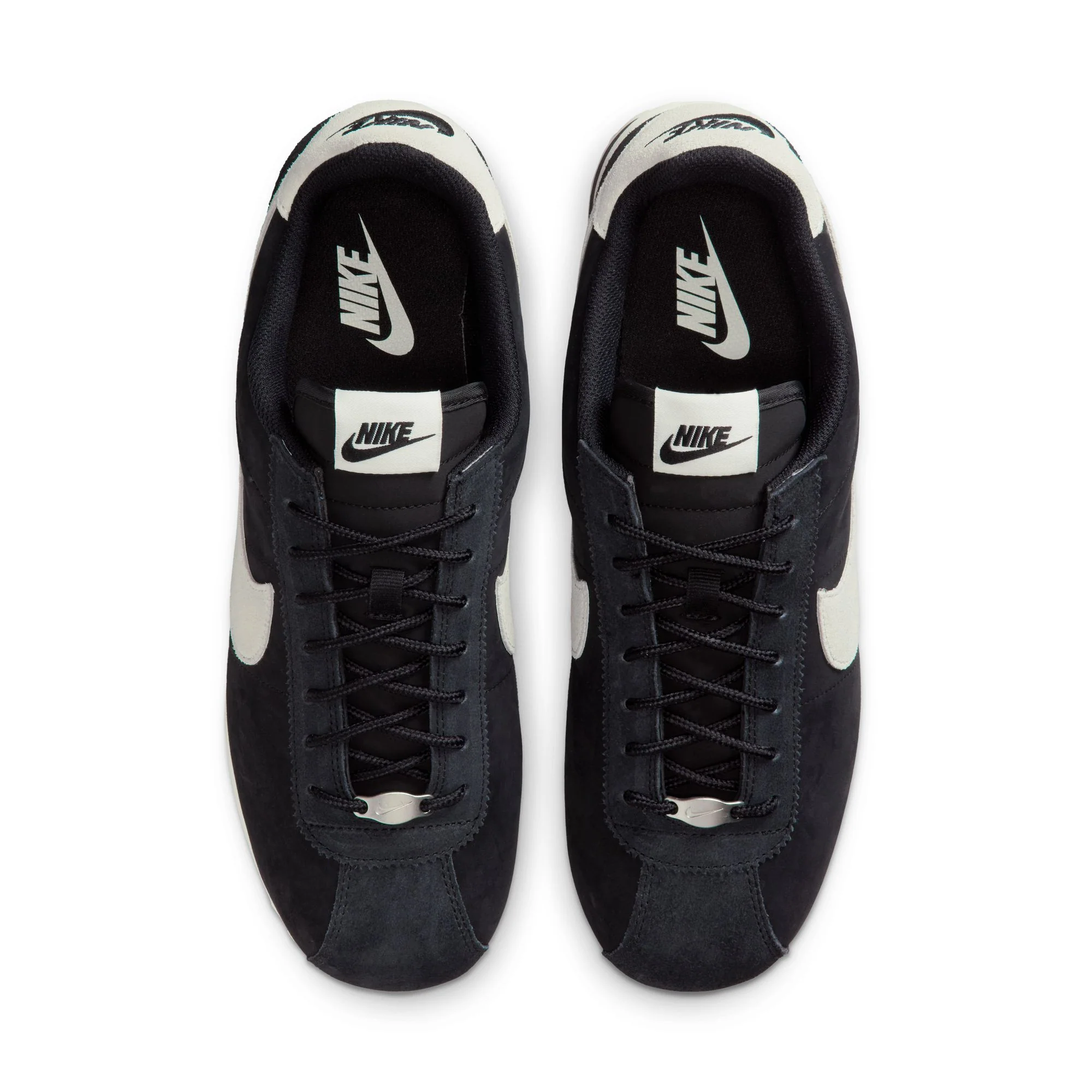 Nike Cortez Premium - Black/Black - Sail - Image 5