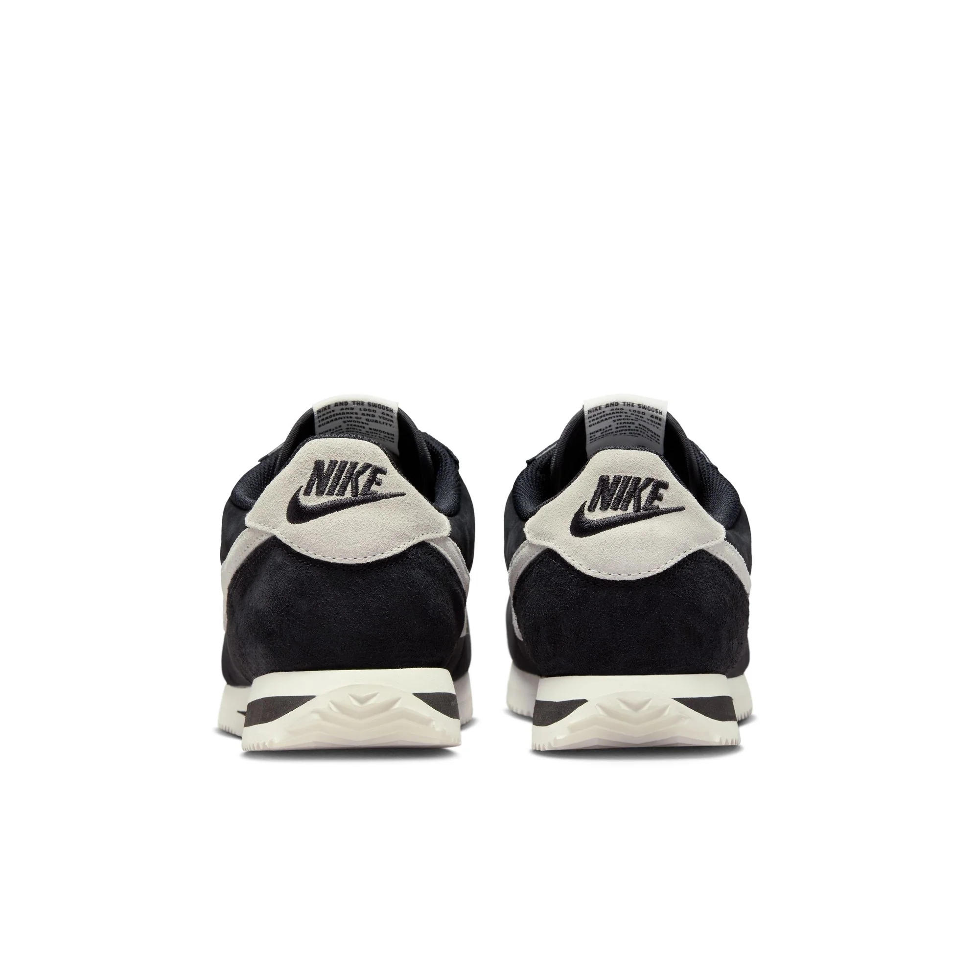 Nike Cortez Premium - Black/Black - Sail - Image 6