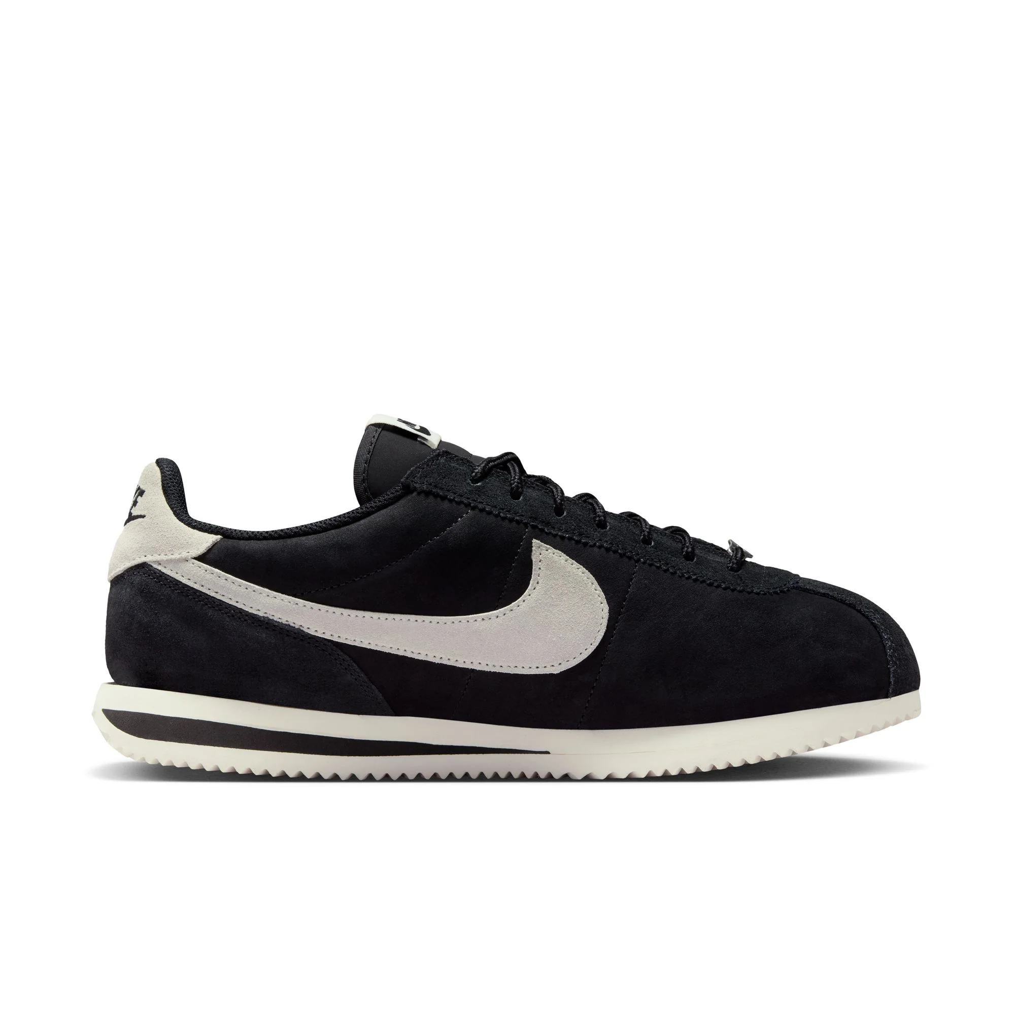 Nike Cortez Premium - Black/Black - Sail - Image 7