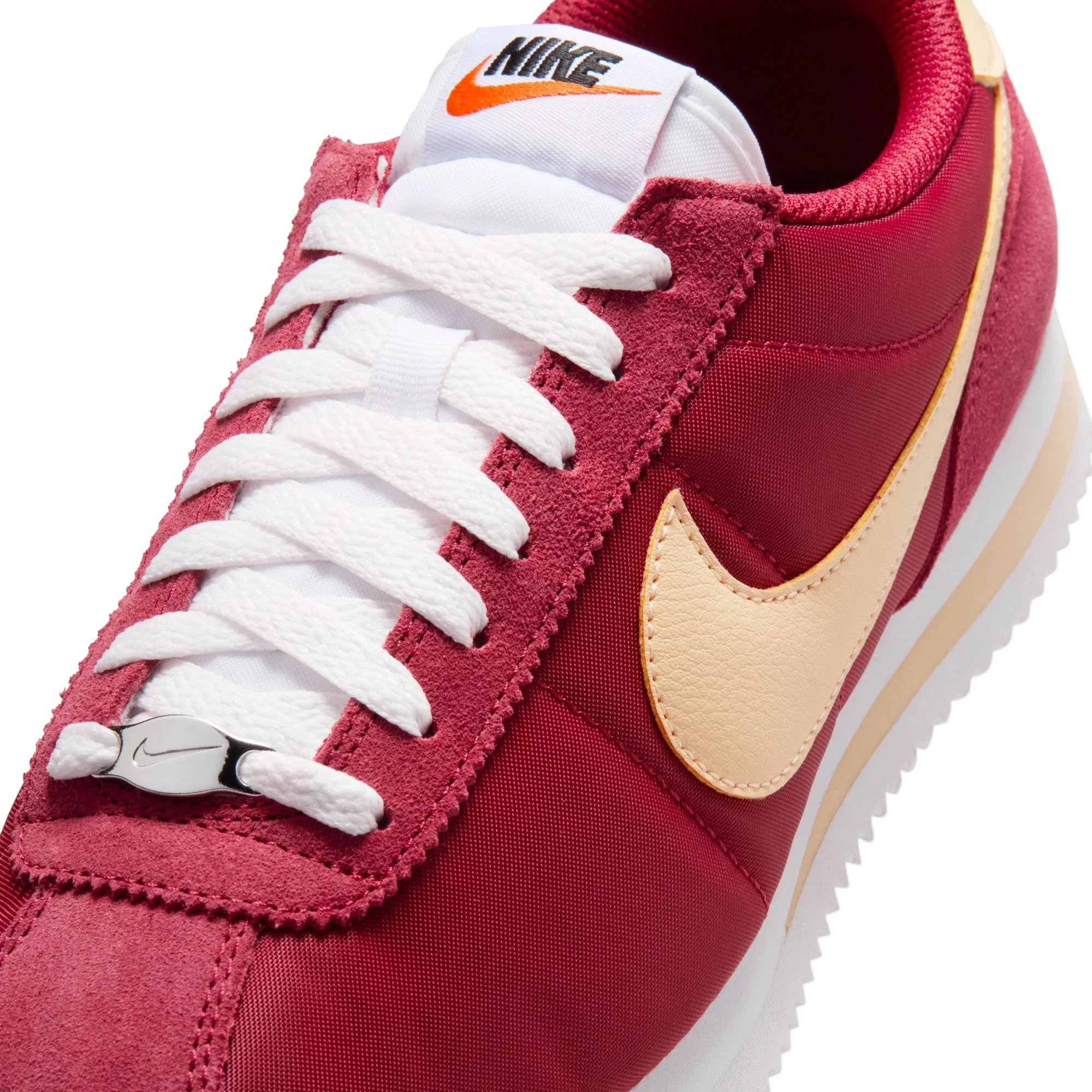 Women's Nike Cortez - Team Crimson / Ice Peach - White - Image 11