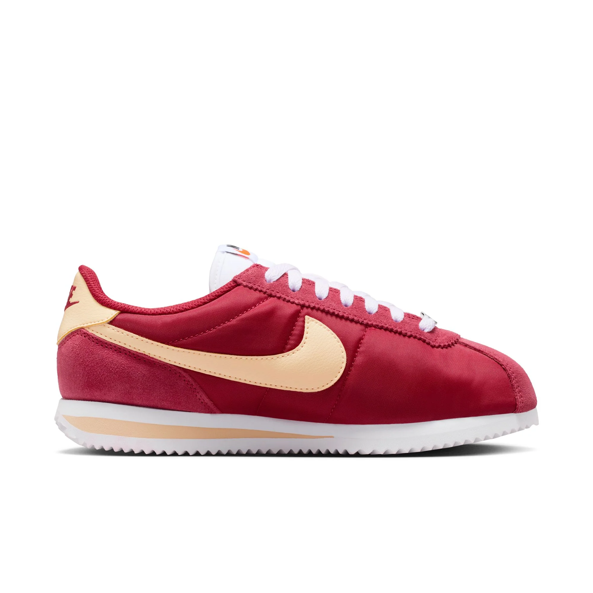 Women's Nike Cortez - Team Crimson / Ice Peach - White - Image 8