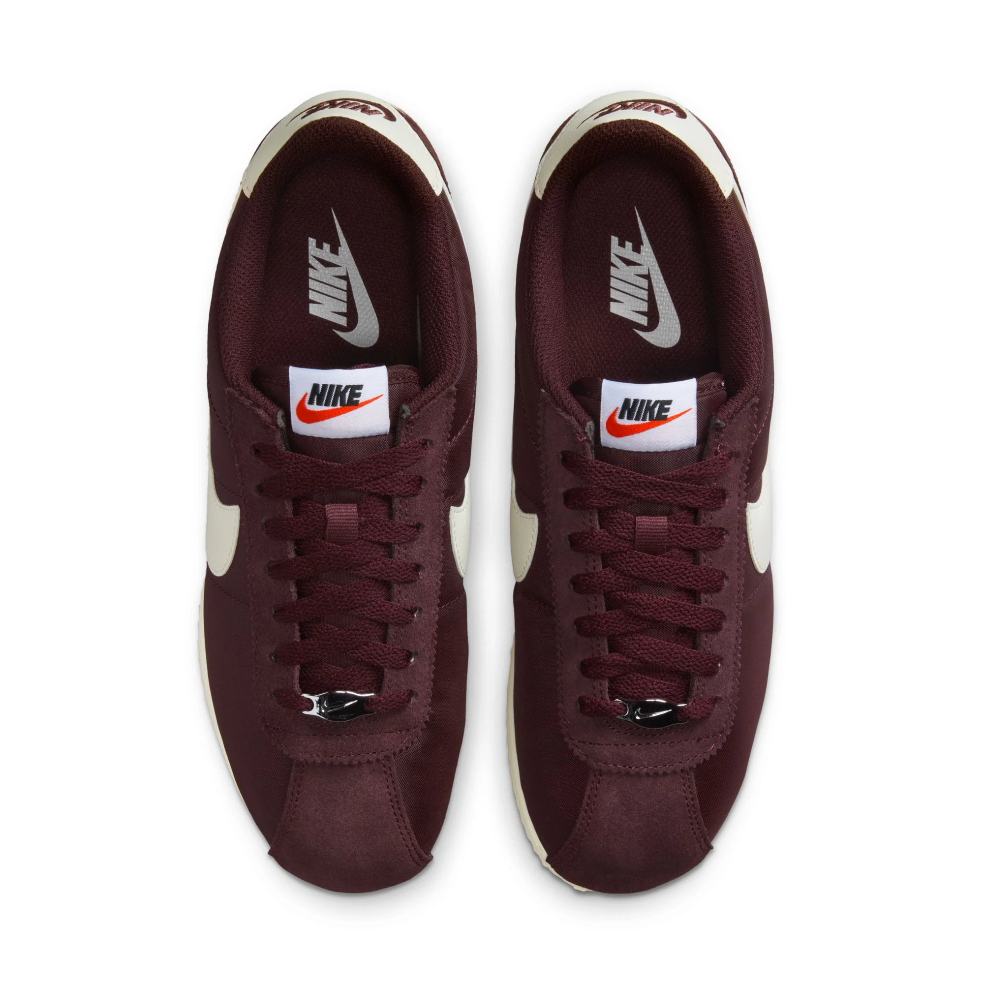 Nike Cortez Textile - Burgundy Crush / Sail - Image 6