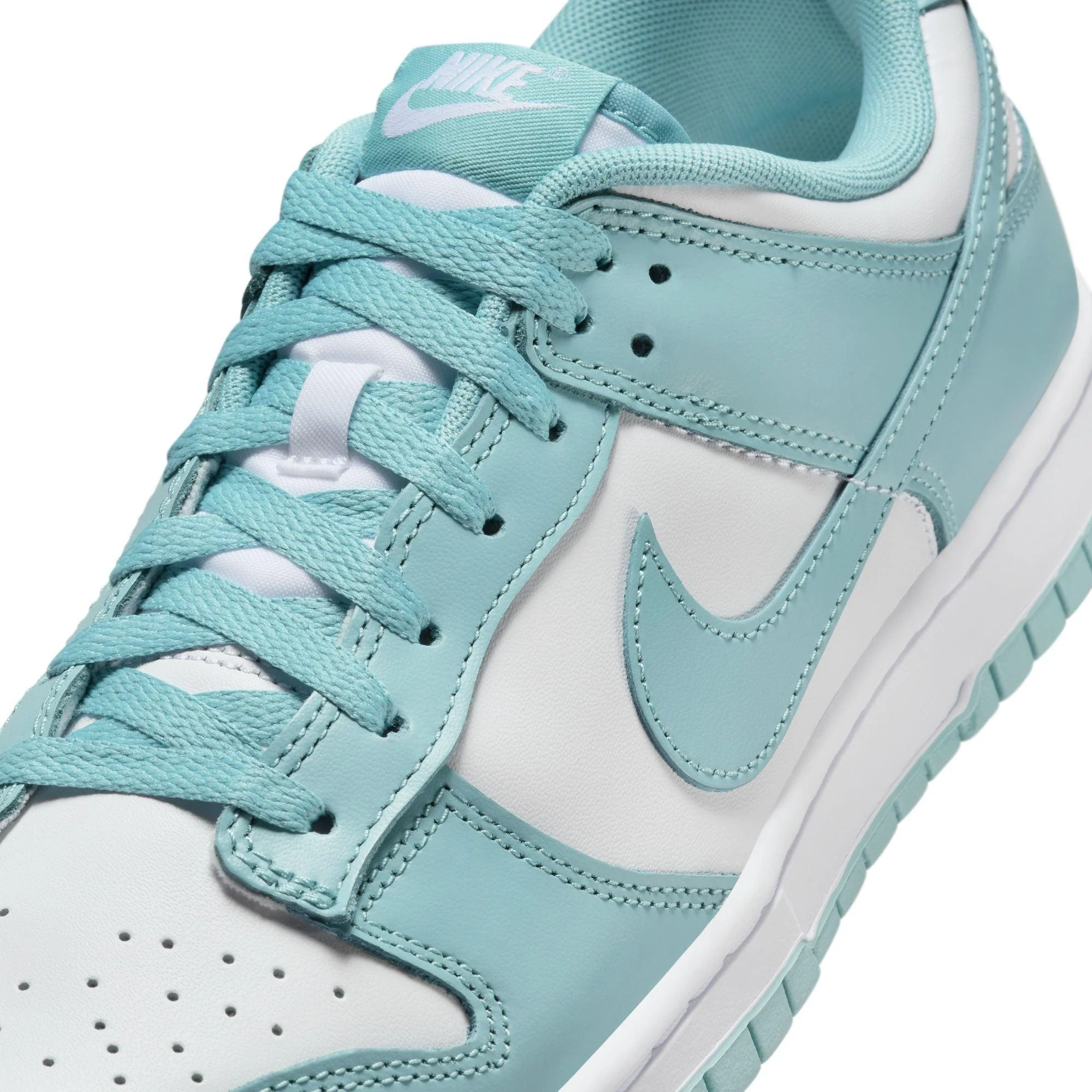 Nike Dunk Low-WHITE/DENIM TURQ - Image 10