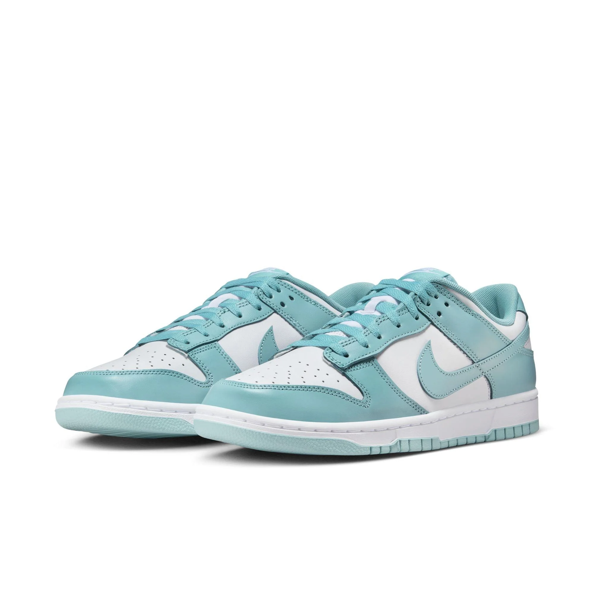 Nike Dunk Low-WHITE/DENIM TURQ - Image 3
