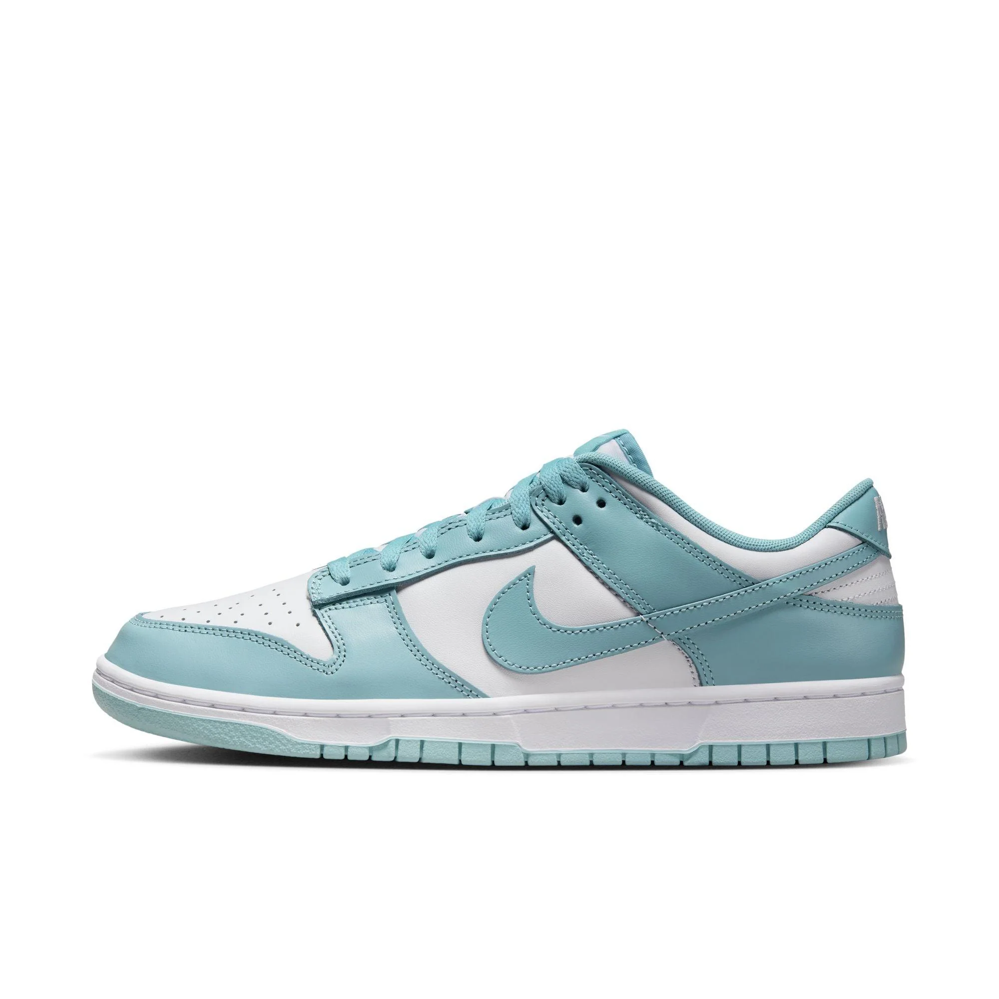 Nike Dunk Low-WHITE/DENIM TURQ - Image 5