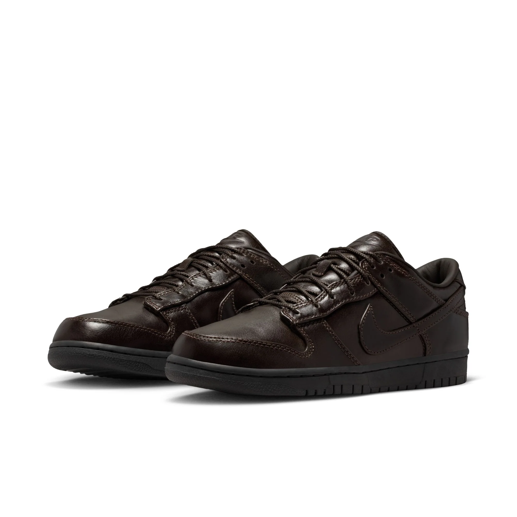 Nike Dunk Low Retro Premium QS - Classic Brown / Classic Brown - Image 4