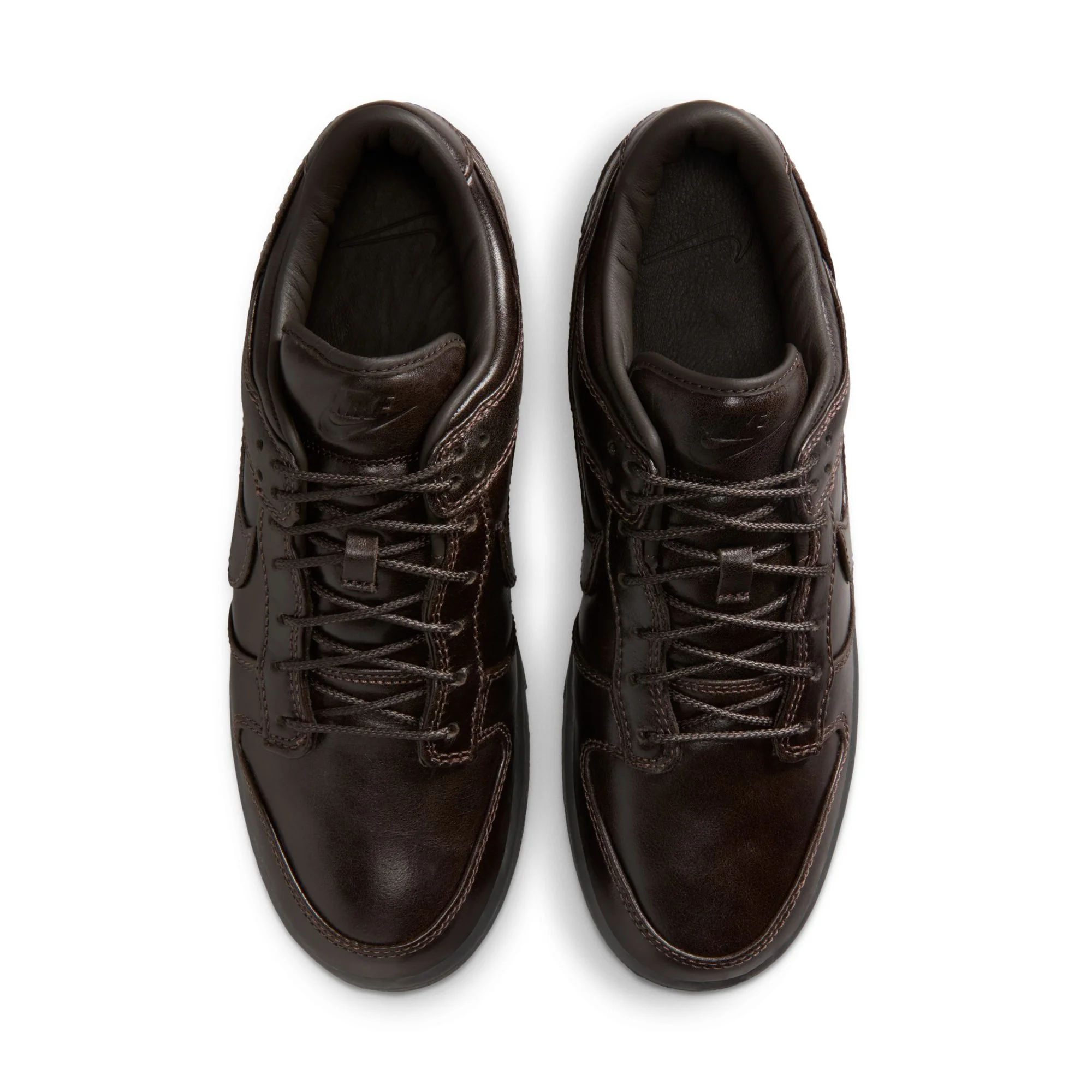 Nike Dunk Low Retro Premium QS - Classic Brown / Classic Brown - Image 5