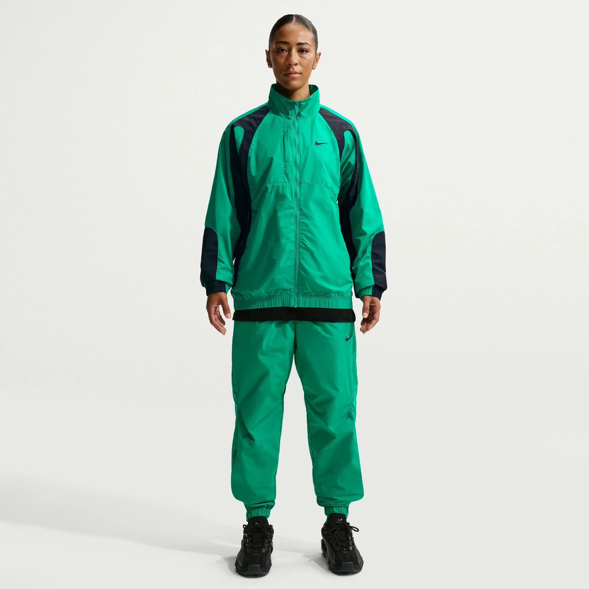 Nocta Northstar Nylon Track Jacket - Neptune Green - Image 3