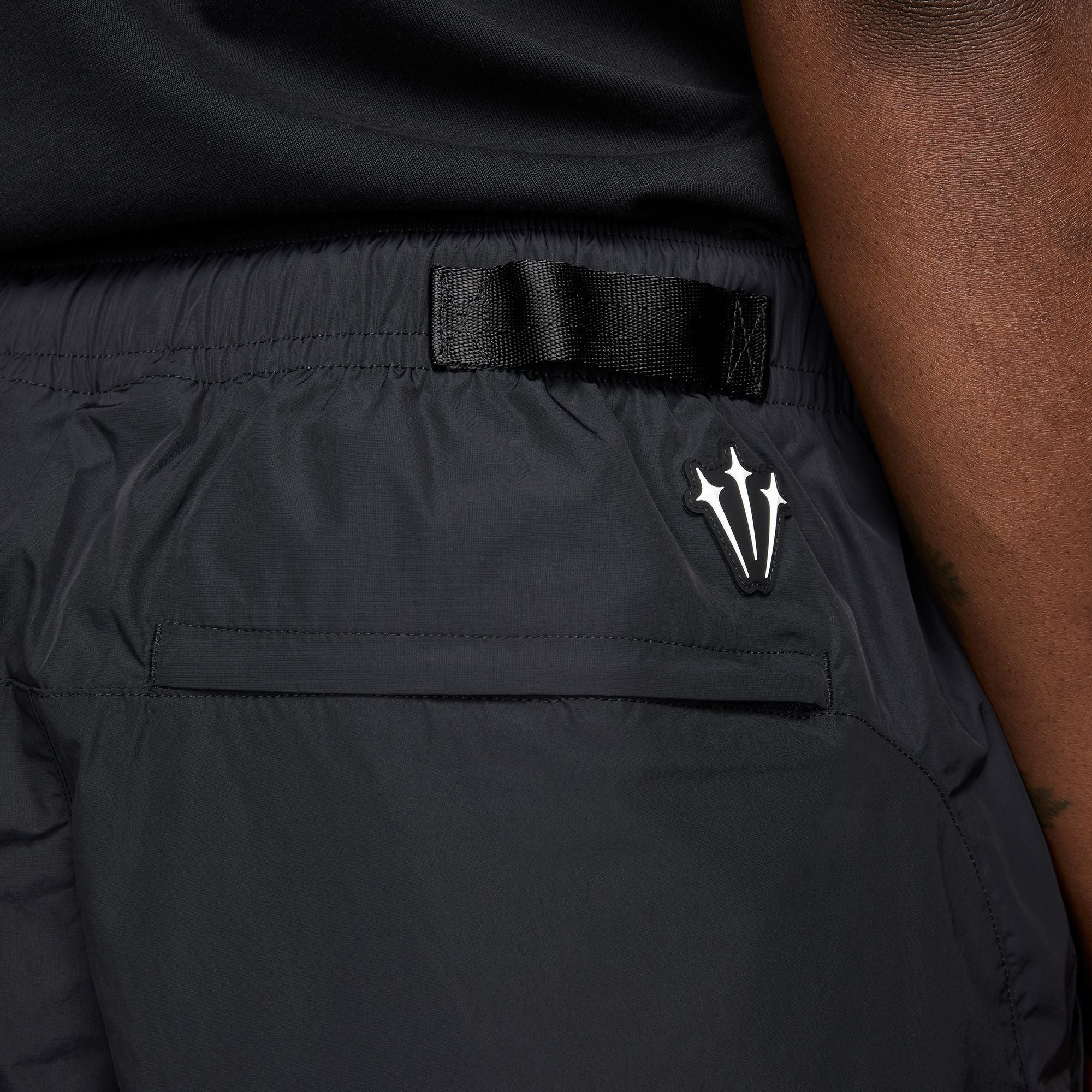 Nocta Northstar Nylon Track Pants - Black / Black / White - Image 2