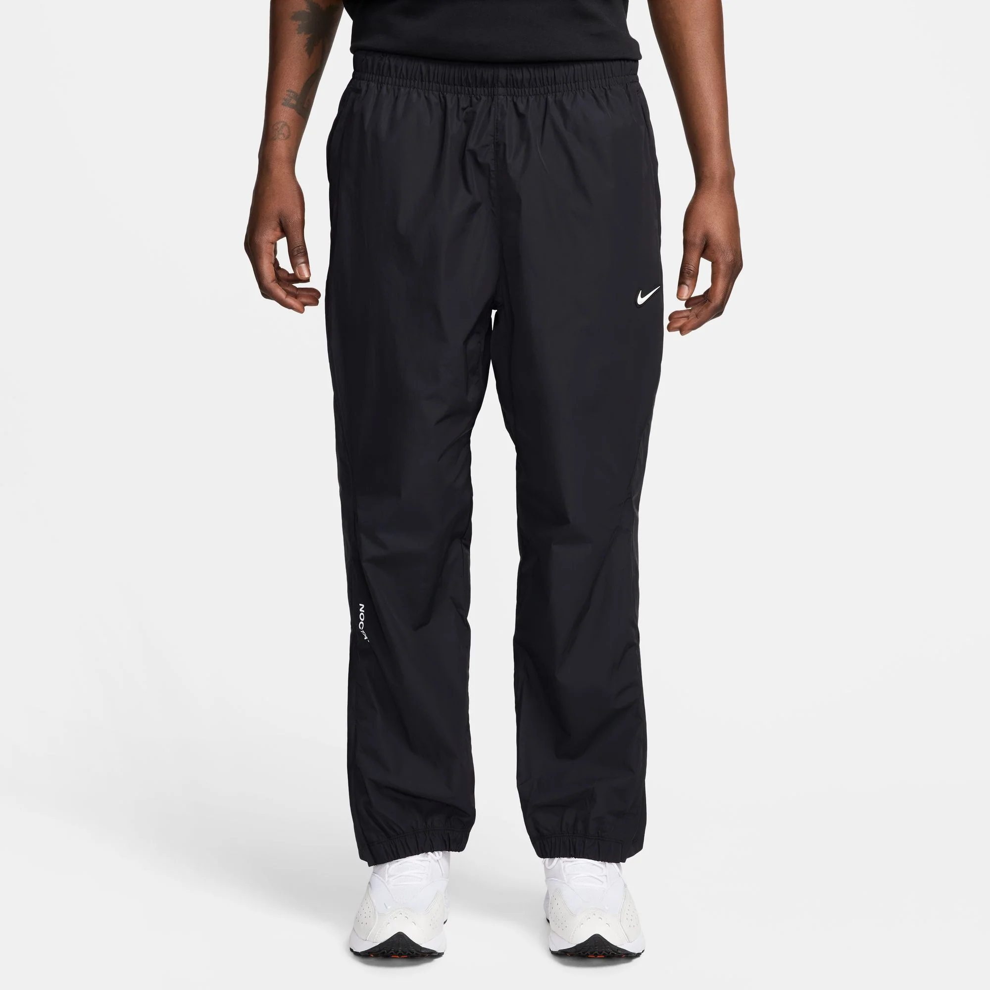 Nocta Northstar Nylon Track Pants - Black / Black / White - Image 7
