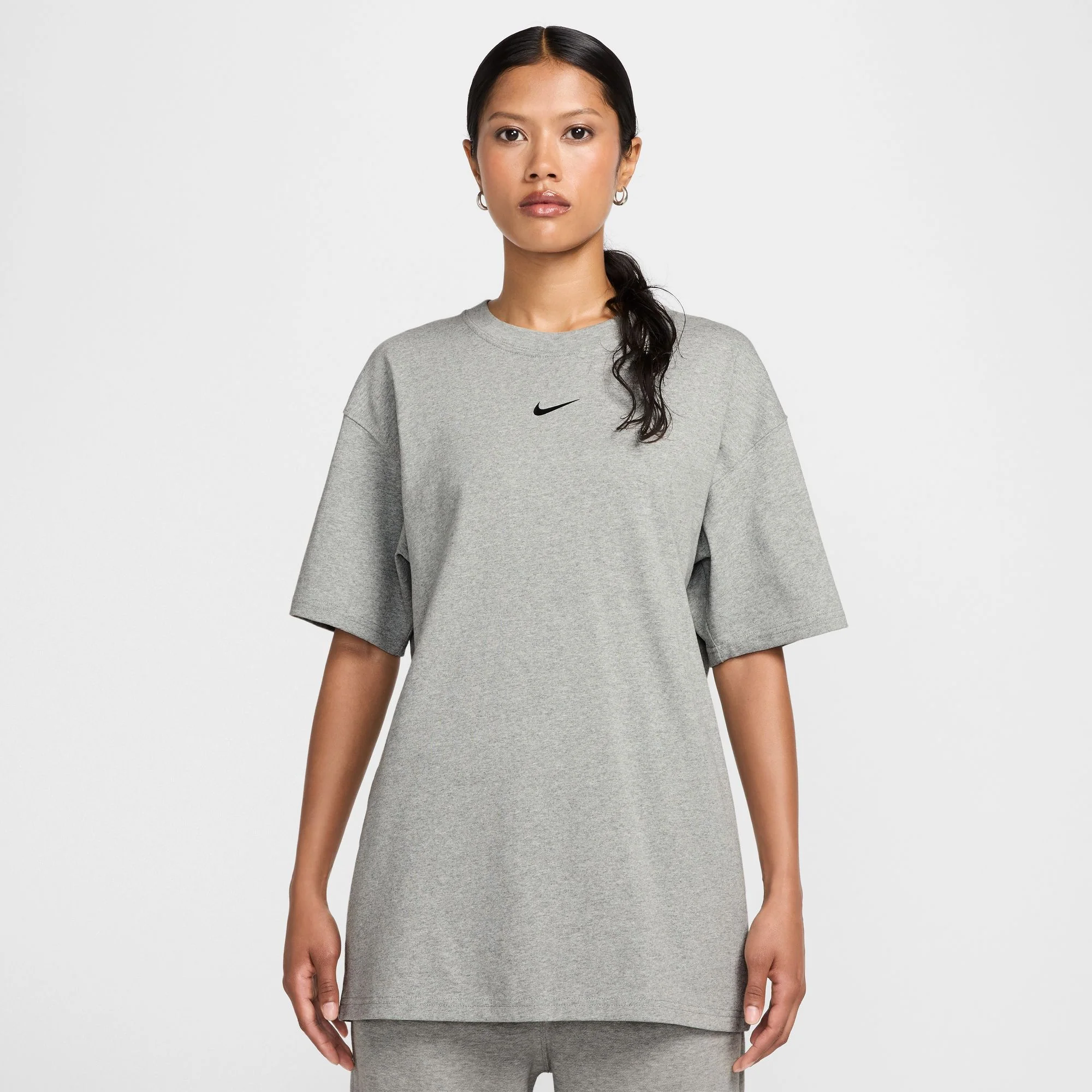 Nike Nocta CS Tee - Dark Grey Heather/Black - Image 10