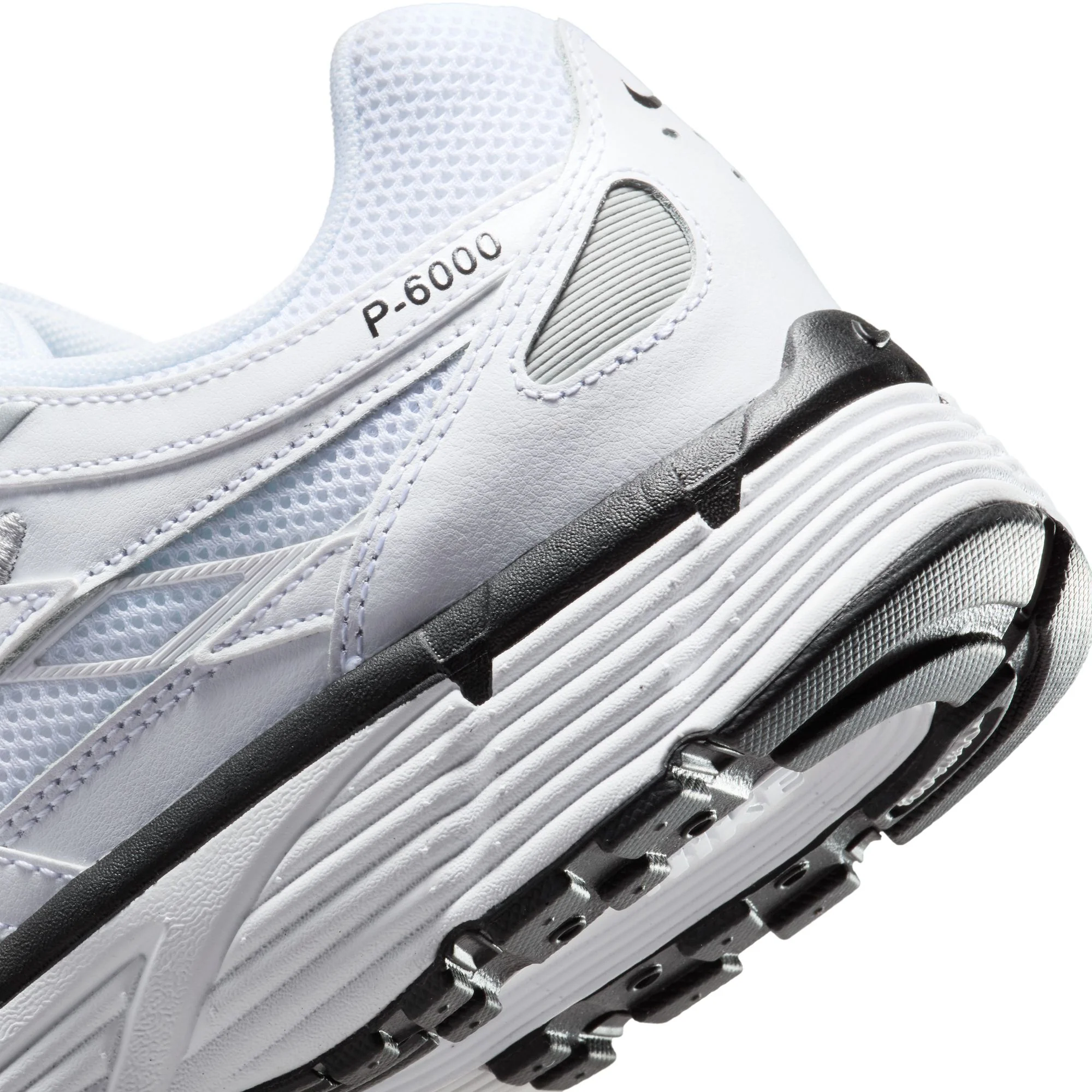 Nike P-6000 - White/Black-Metallic Silver-Black - Image 11