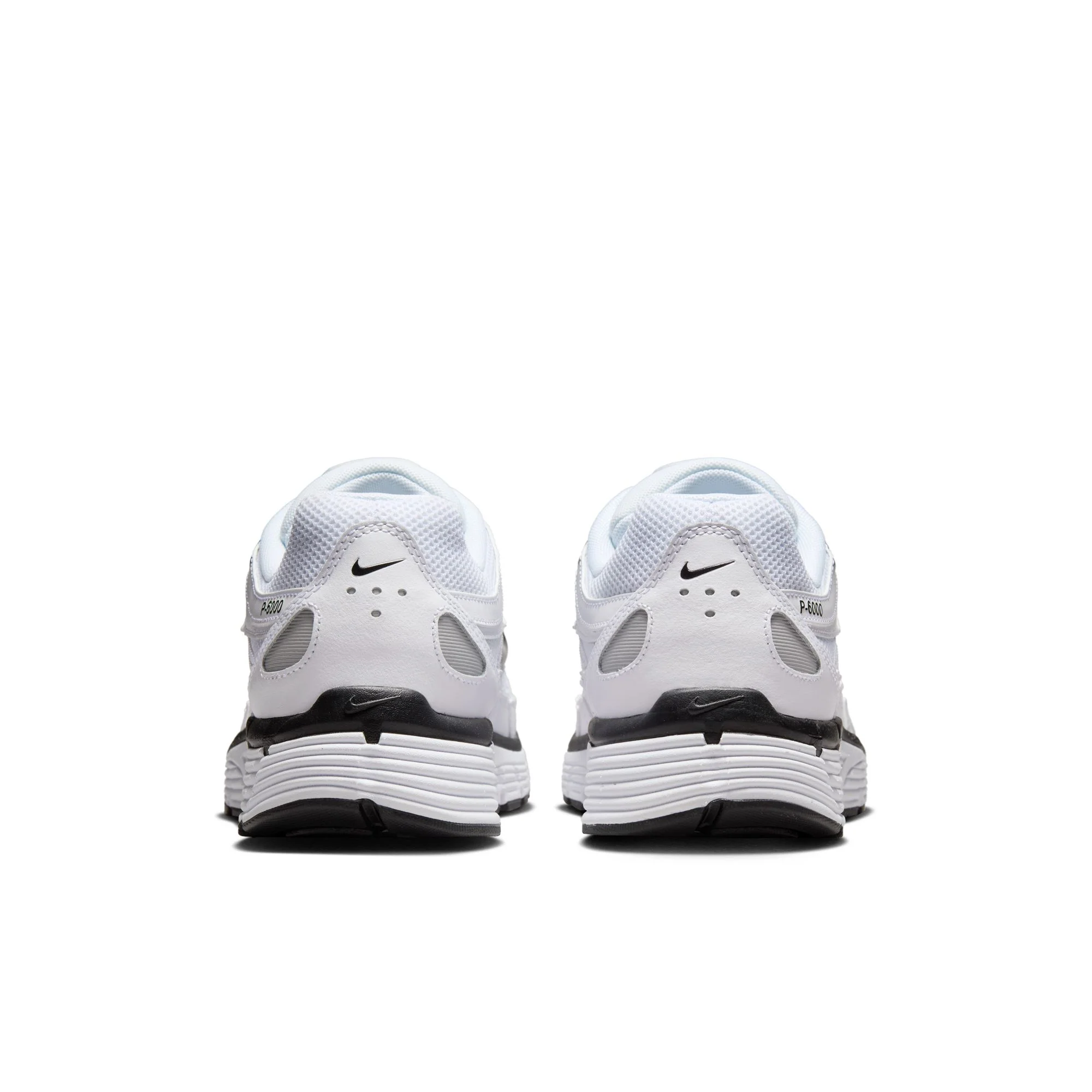 Nike P-6000 - White/Black-Metallic Silver-Black - Image 2