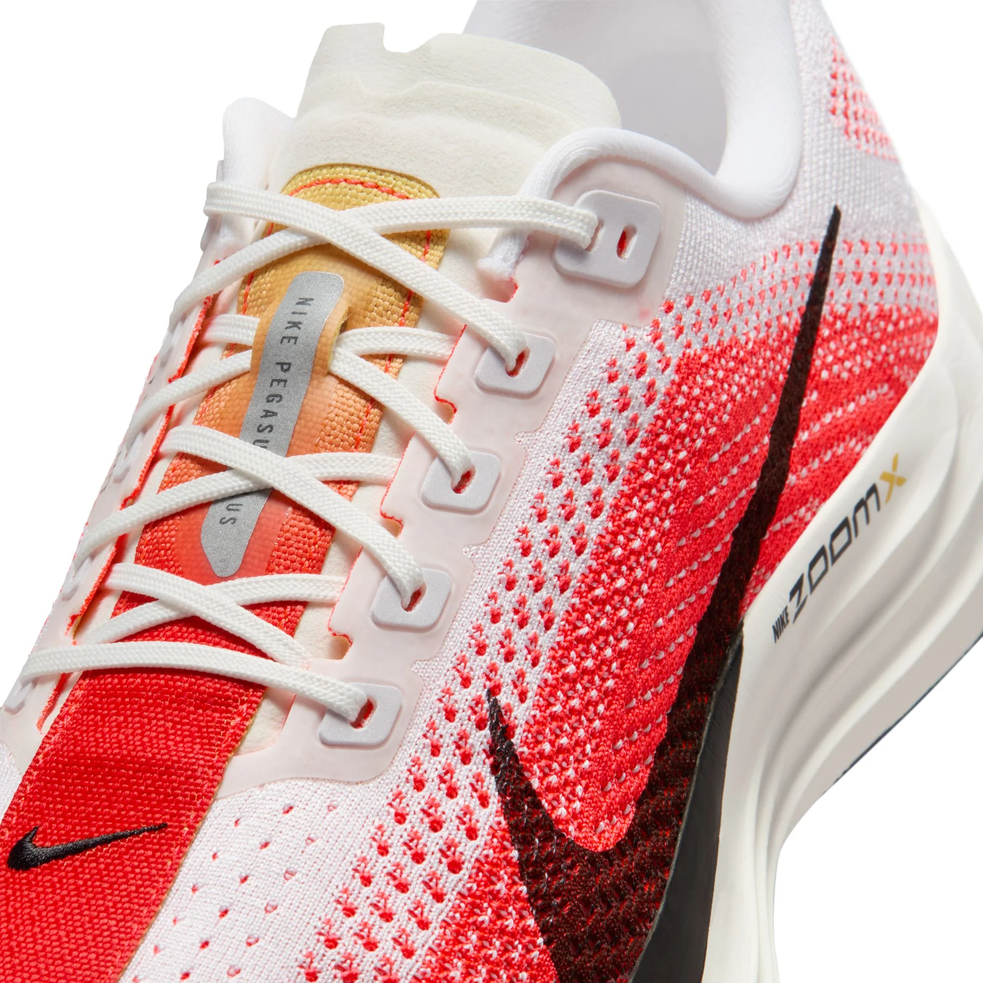Pegasus Plus - White / Black - Bright Crimson - Image 2