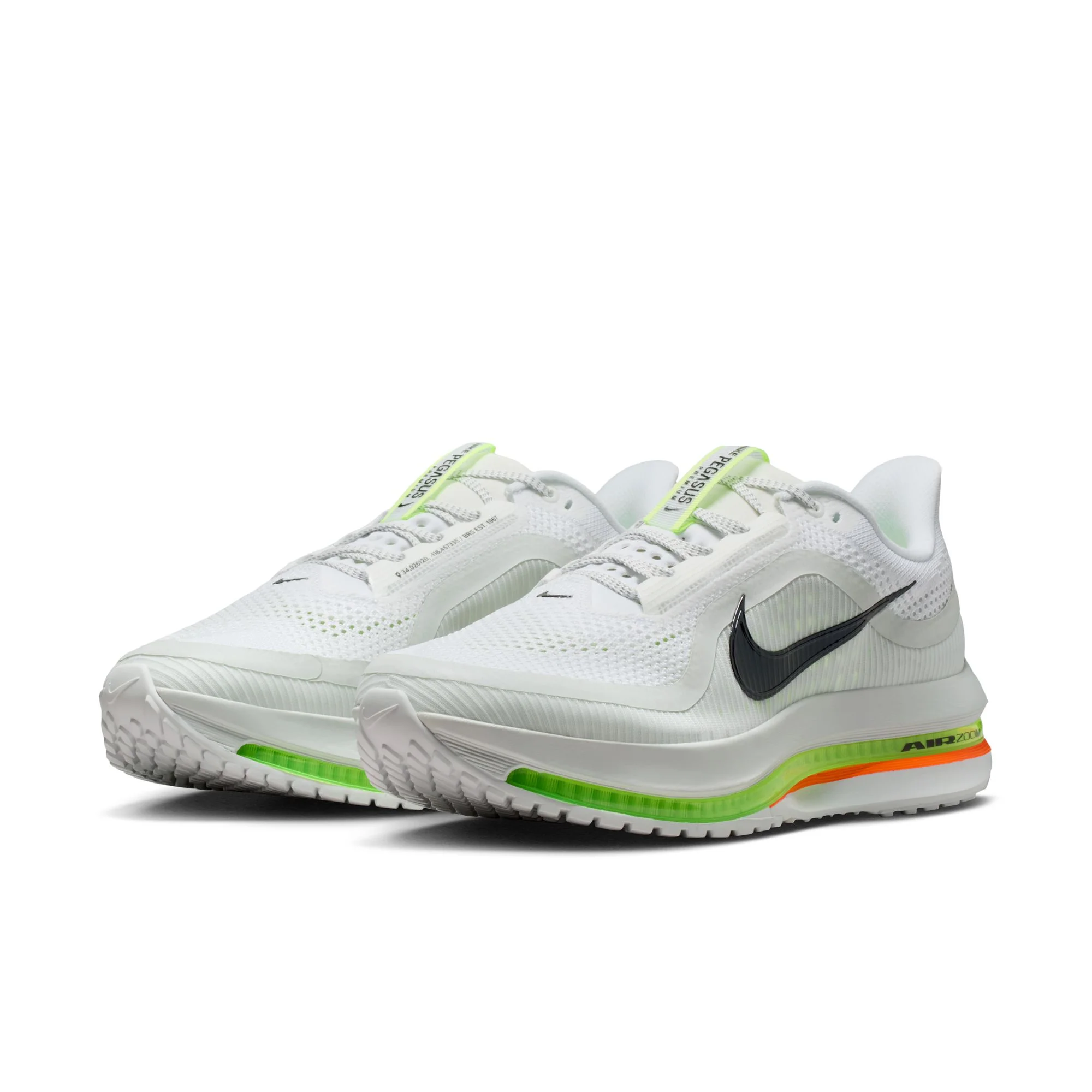 Nike Pegasus Premium - White / Black - Off White - Volt - Image 3