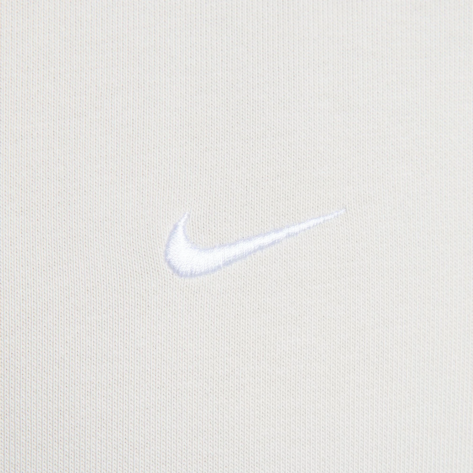 Nike Solo Swoosh Hoodie - Light Bone / White - Image 5