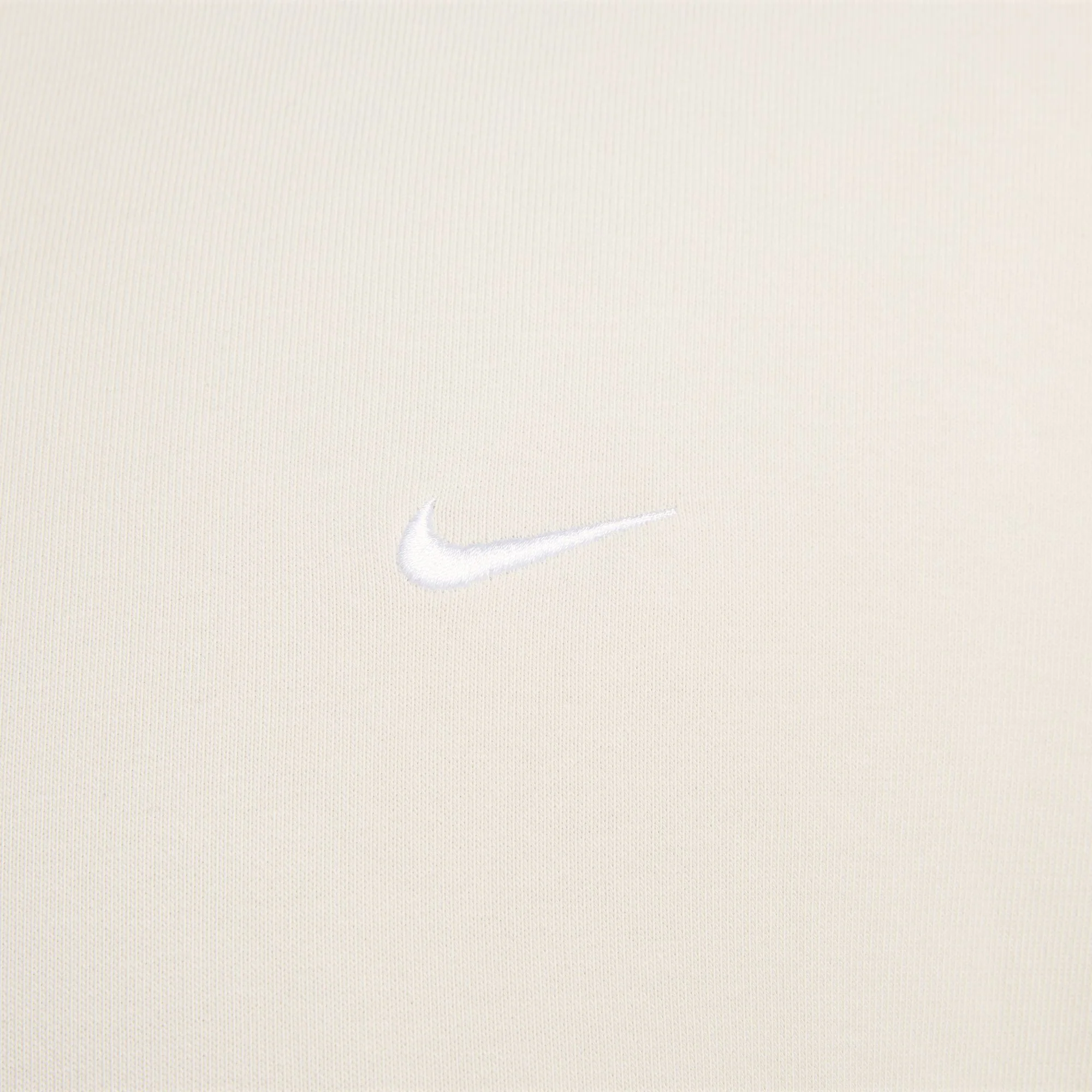 Nike Solo Swoosh Hoodie - Light Bone / White - Image 9