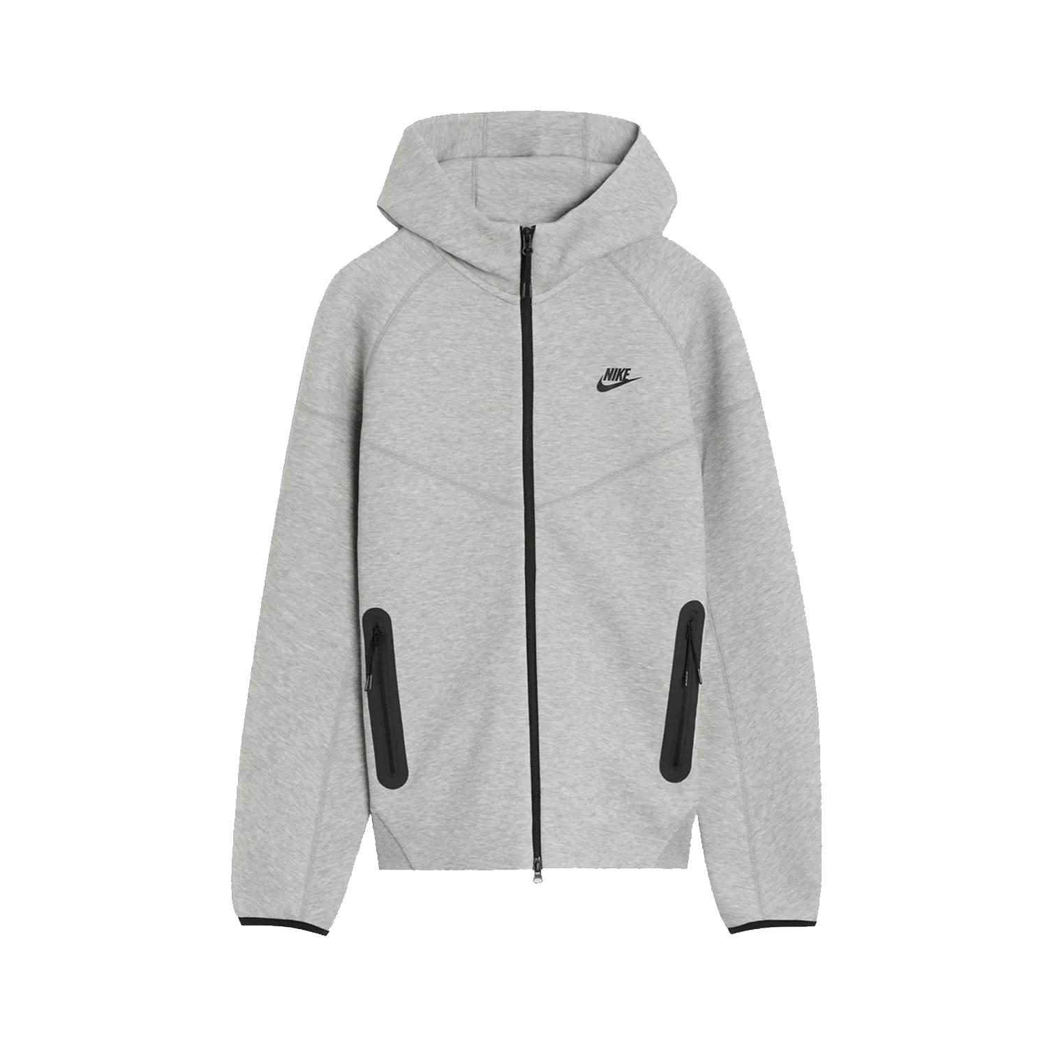 NSW Tech Fleece Windrunner Full Zip Hoodie - Grey