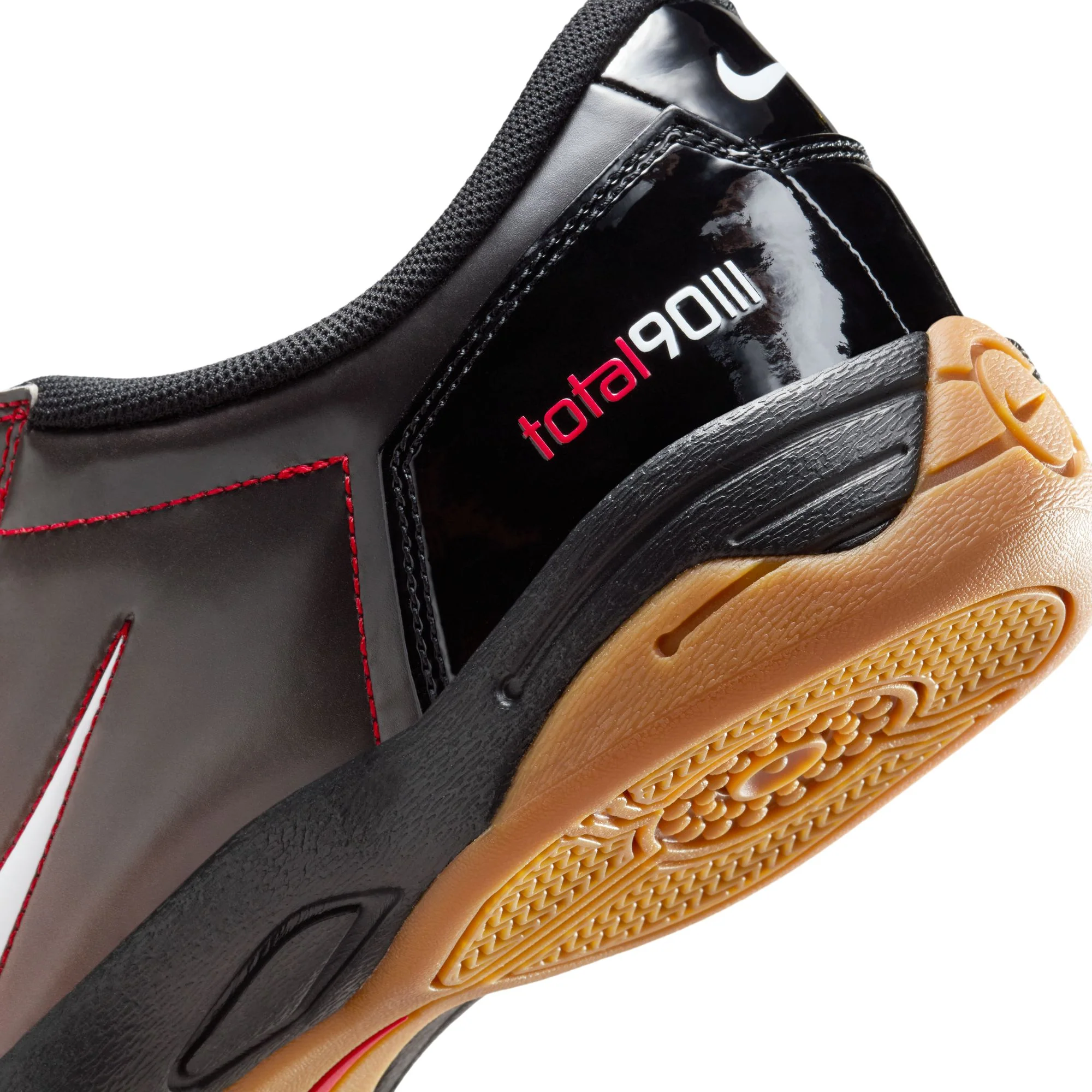 Nike Total 90 - Black/White - University Red - Image 3