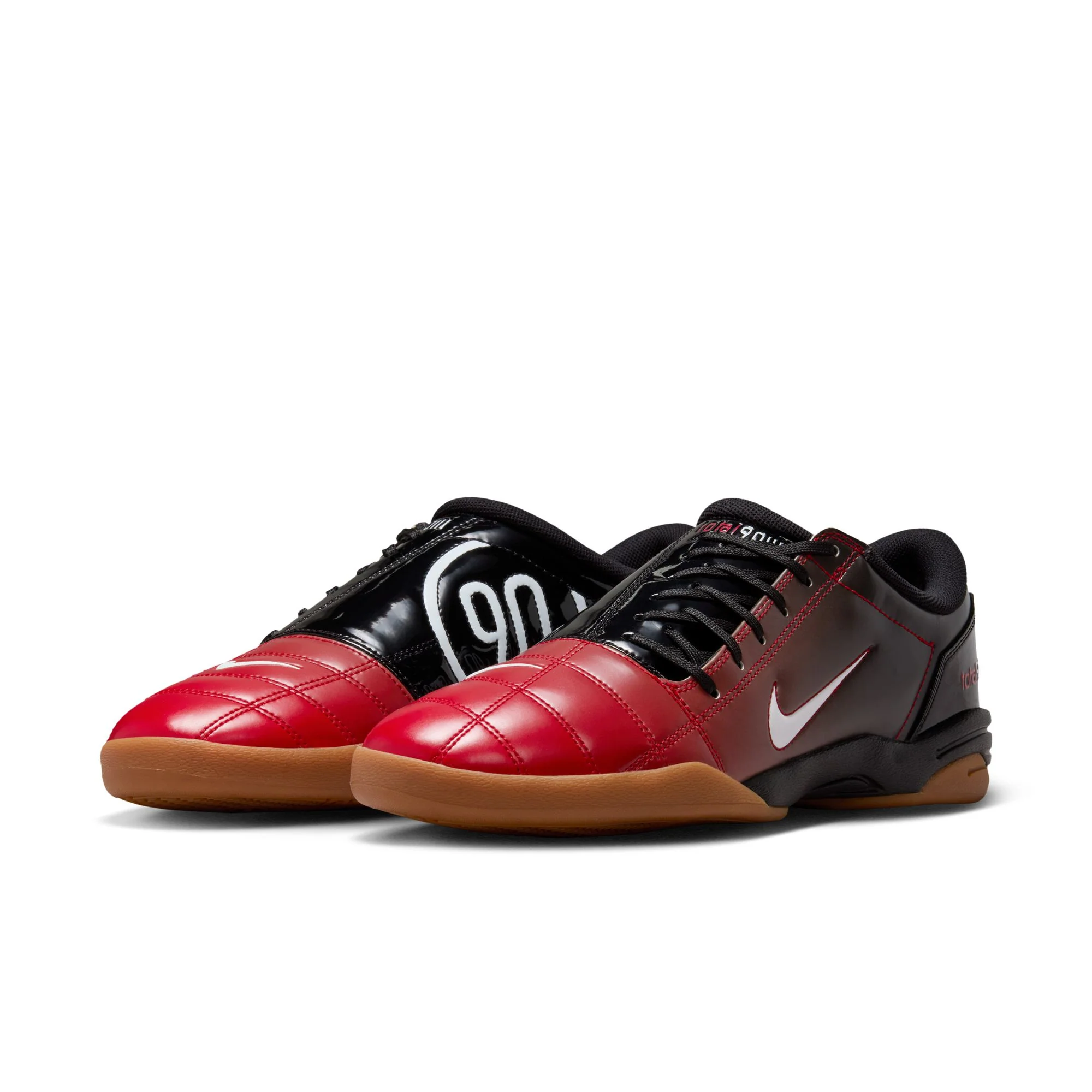 Nike Total 90 - Black/White - University Red - Image 4