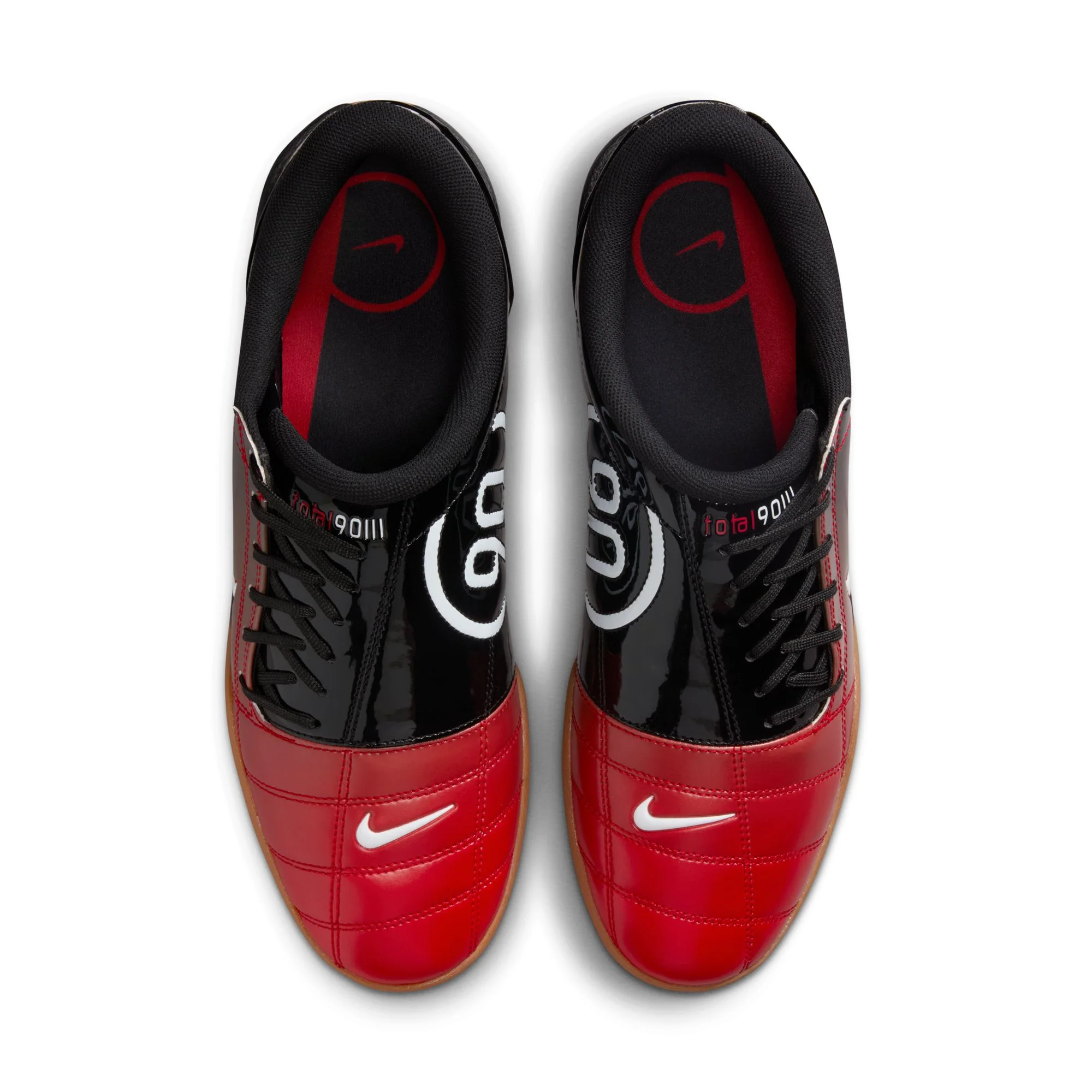 Nike Total 90 - Black/White - University Red - Image 5