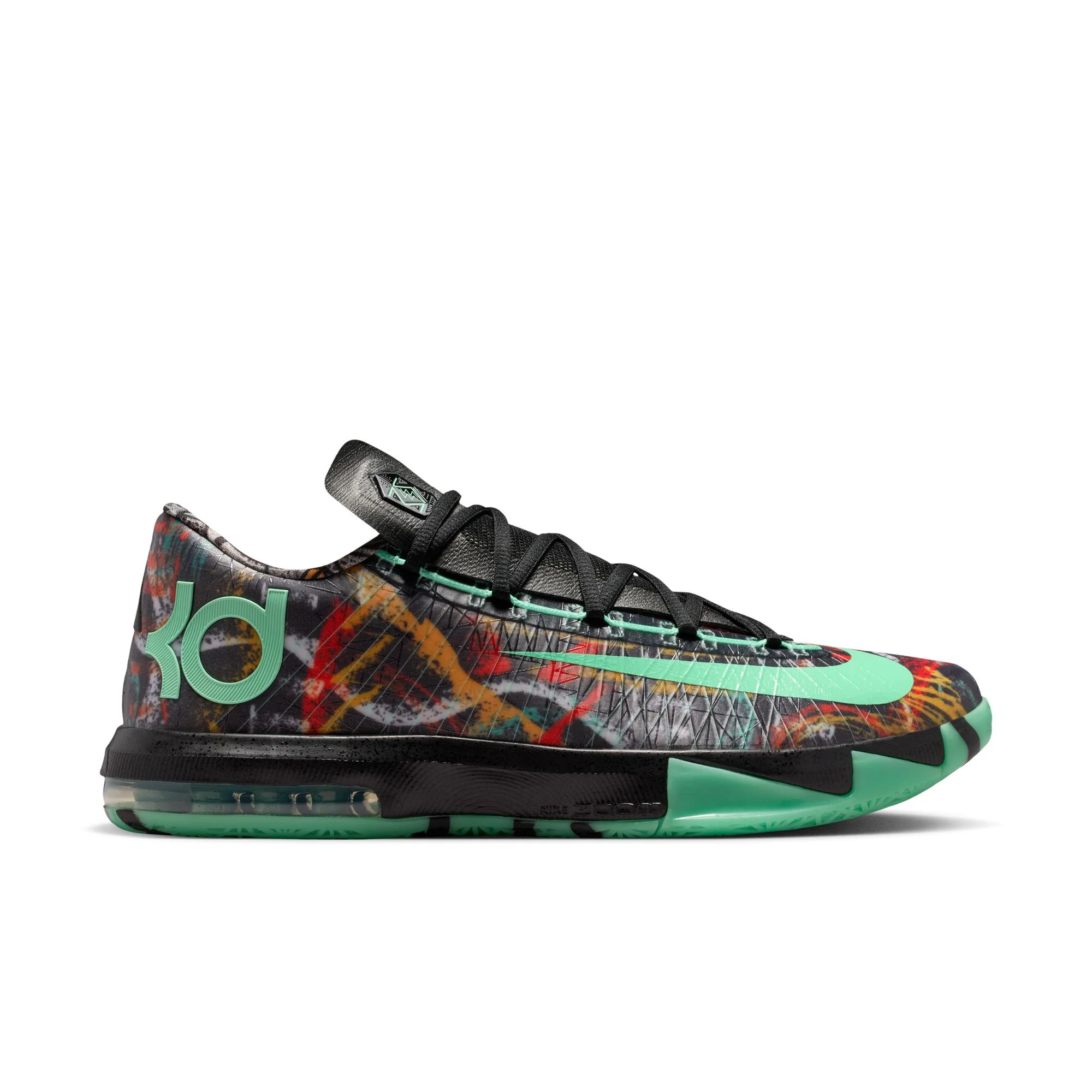 Nike Zoom KD 6 - Multi - Color / Green Glow - Black