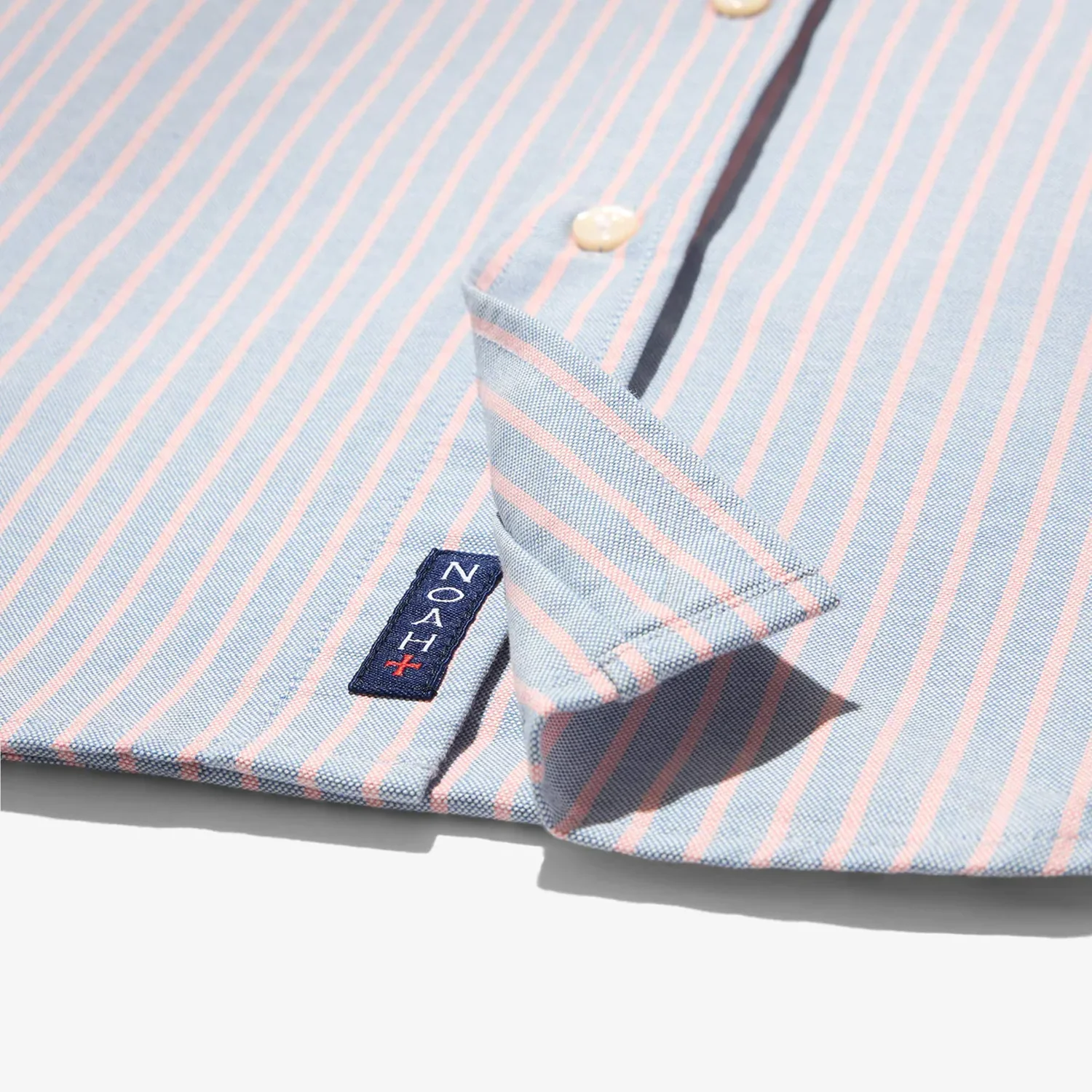 Oxford Shirt - Blue/Pink - Image 2