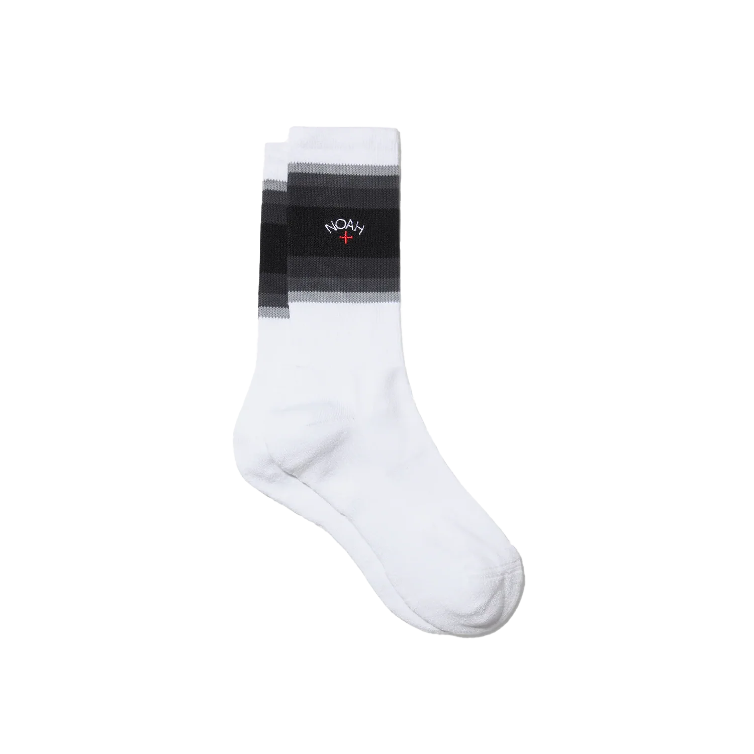 Striped Gradient Sock - Black